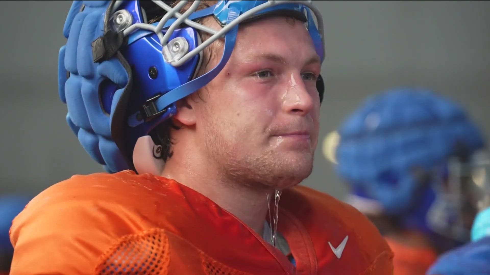 The Broncos staff cranked up the heat in the Caven-Williams indoor facility to simulate the muggy atmosphere that awaits Aug. 28 against South Florida.