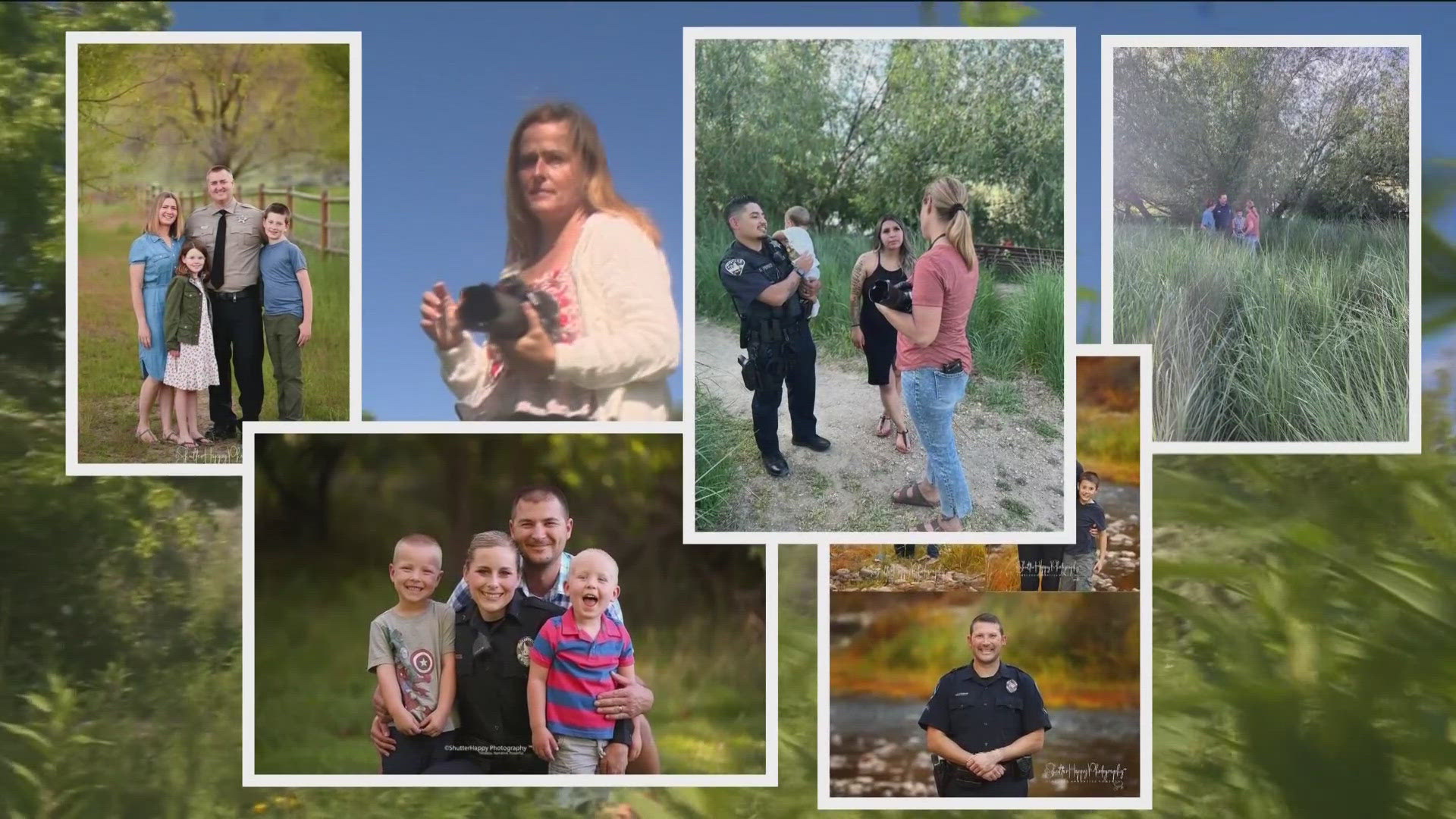 Christy Cooper is the owner of ShutterHappy Photography. She is offering free family photos to our first responders to thank them for their service and sacrifice.
