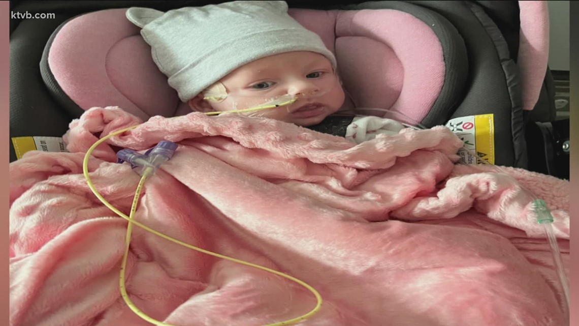Nampa newborn on road to recovery after battling covid