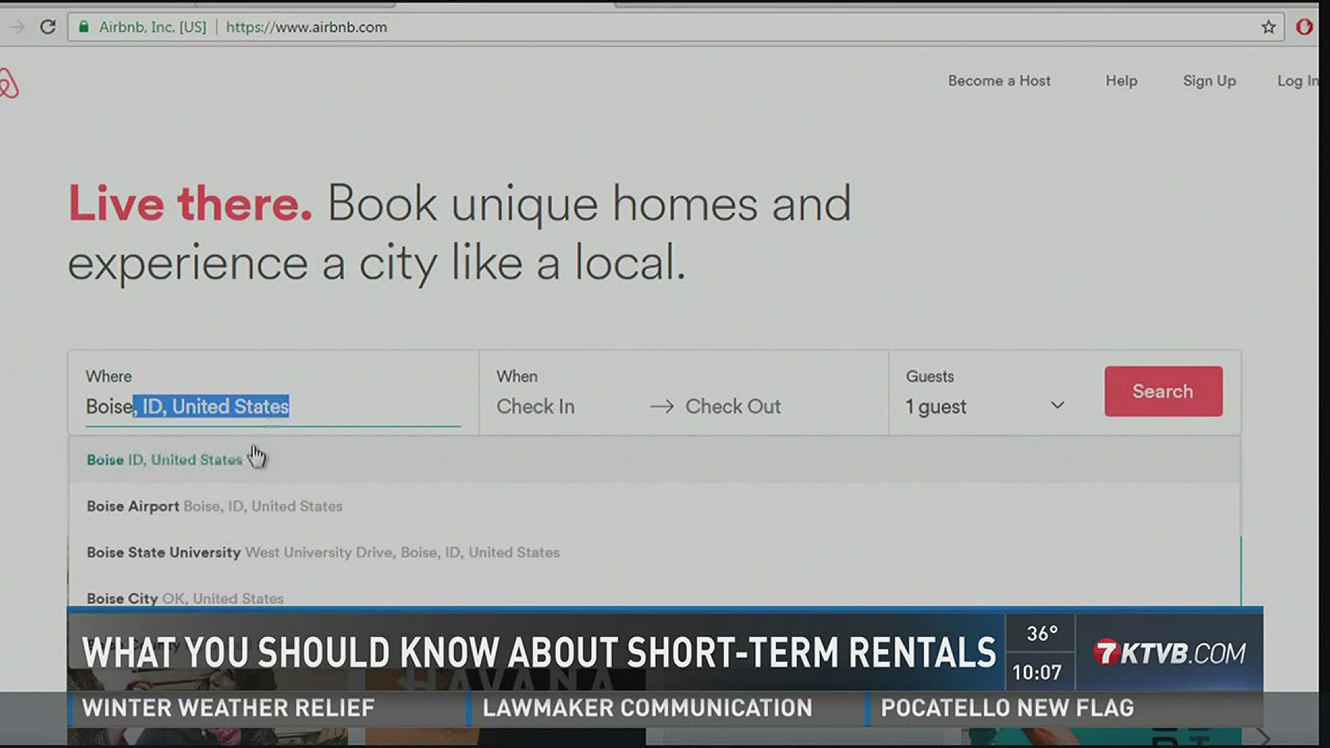 What you should know about short-term rentals.