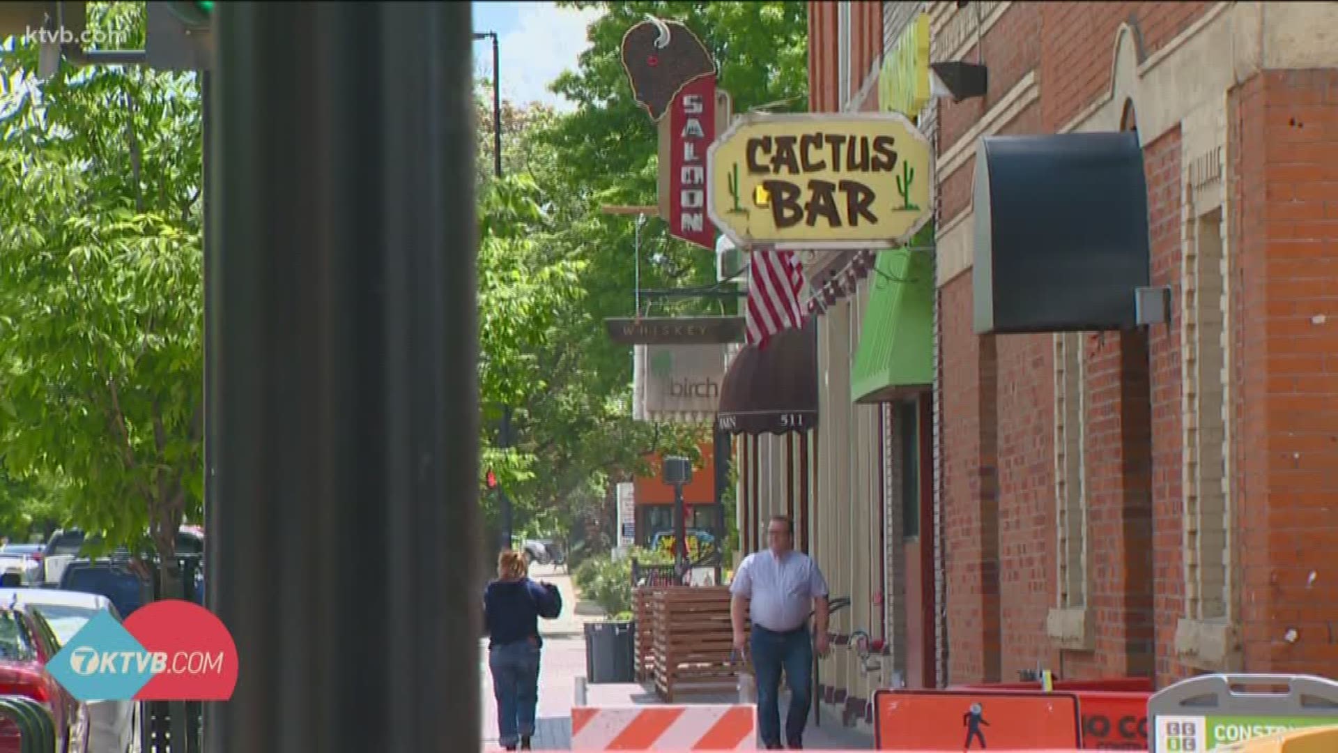 The warning from Central District Health listed six bars in downtown Boise where 10 people visited last weekend.
