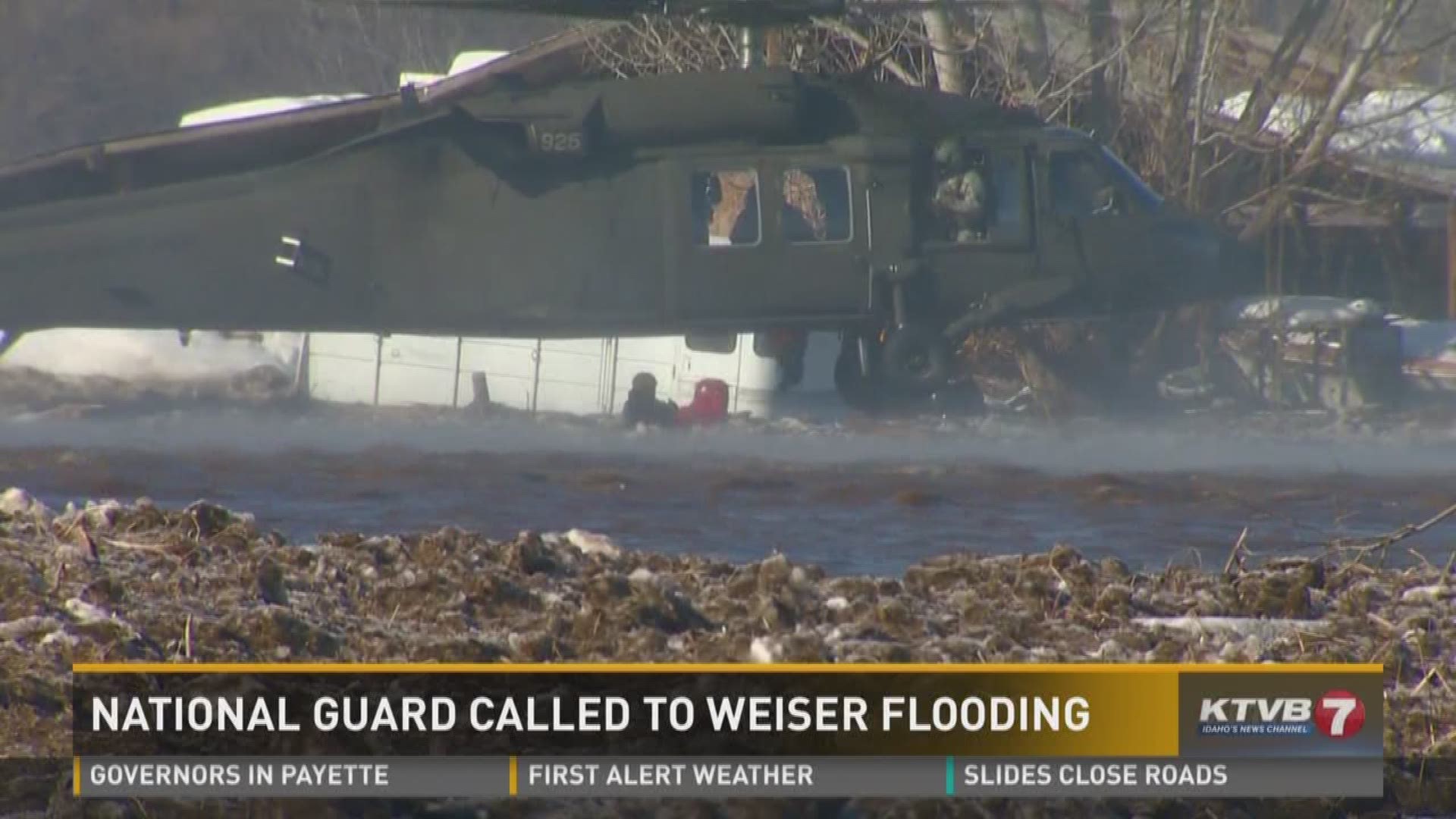 National Guard called to Weiser flooding.