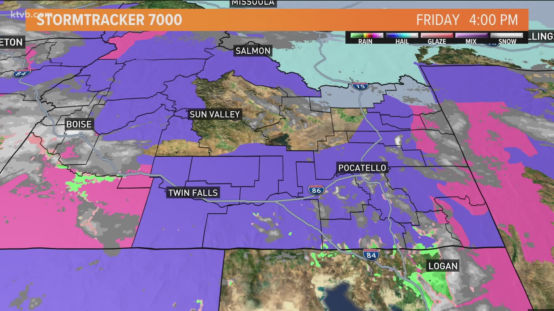 Winter Storm Warning/Advisory extended: More snowfall expected in ...