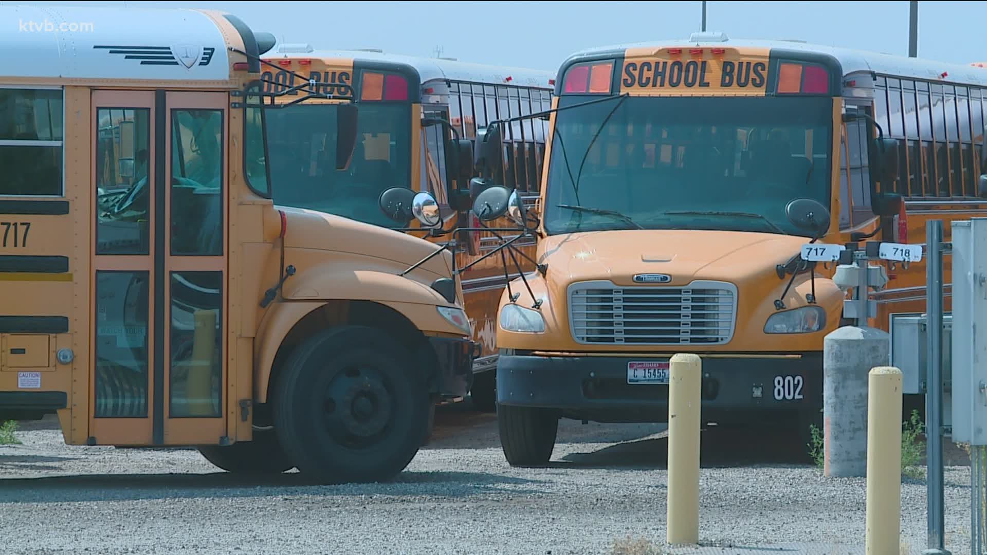 The Brown Bus Company says they are looking forward to when students get back on the bus and are taking extra measures to keep them safe.