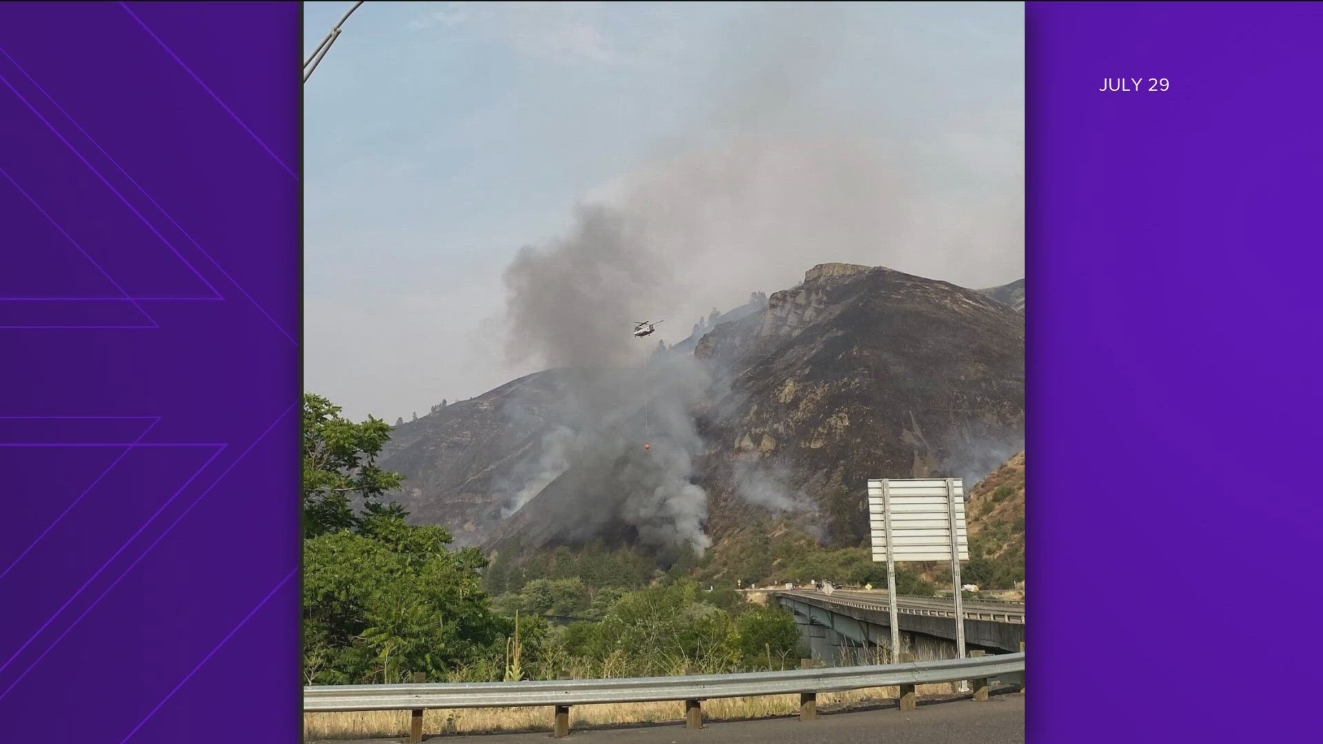 Nearly 28,000 firefighters are battling 95 large fires across the United States, according to the National Interagency Fire Center.