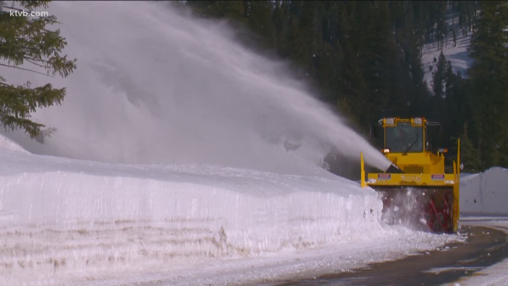 A section of Highway 21 has been closed since a massive avalanche last month.
