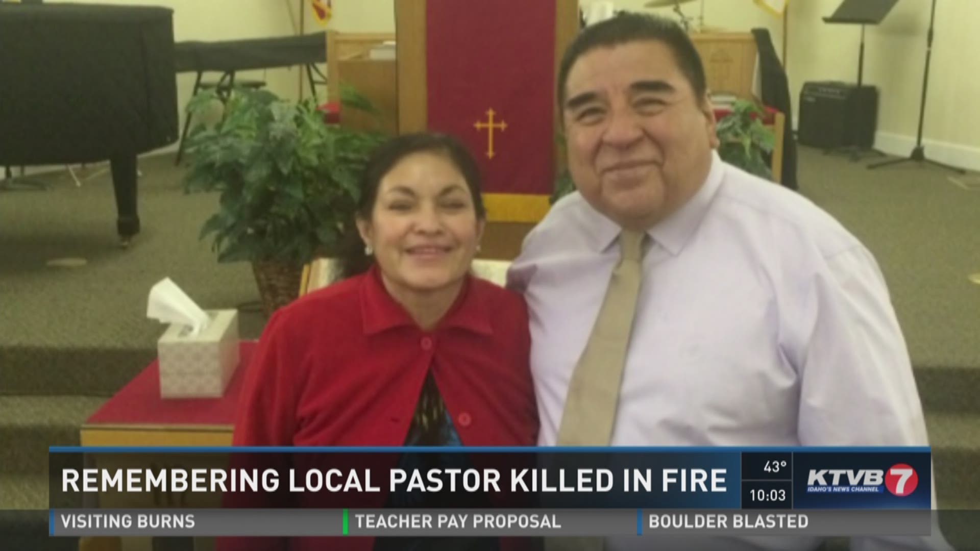 Remembering local pastor killed in fire