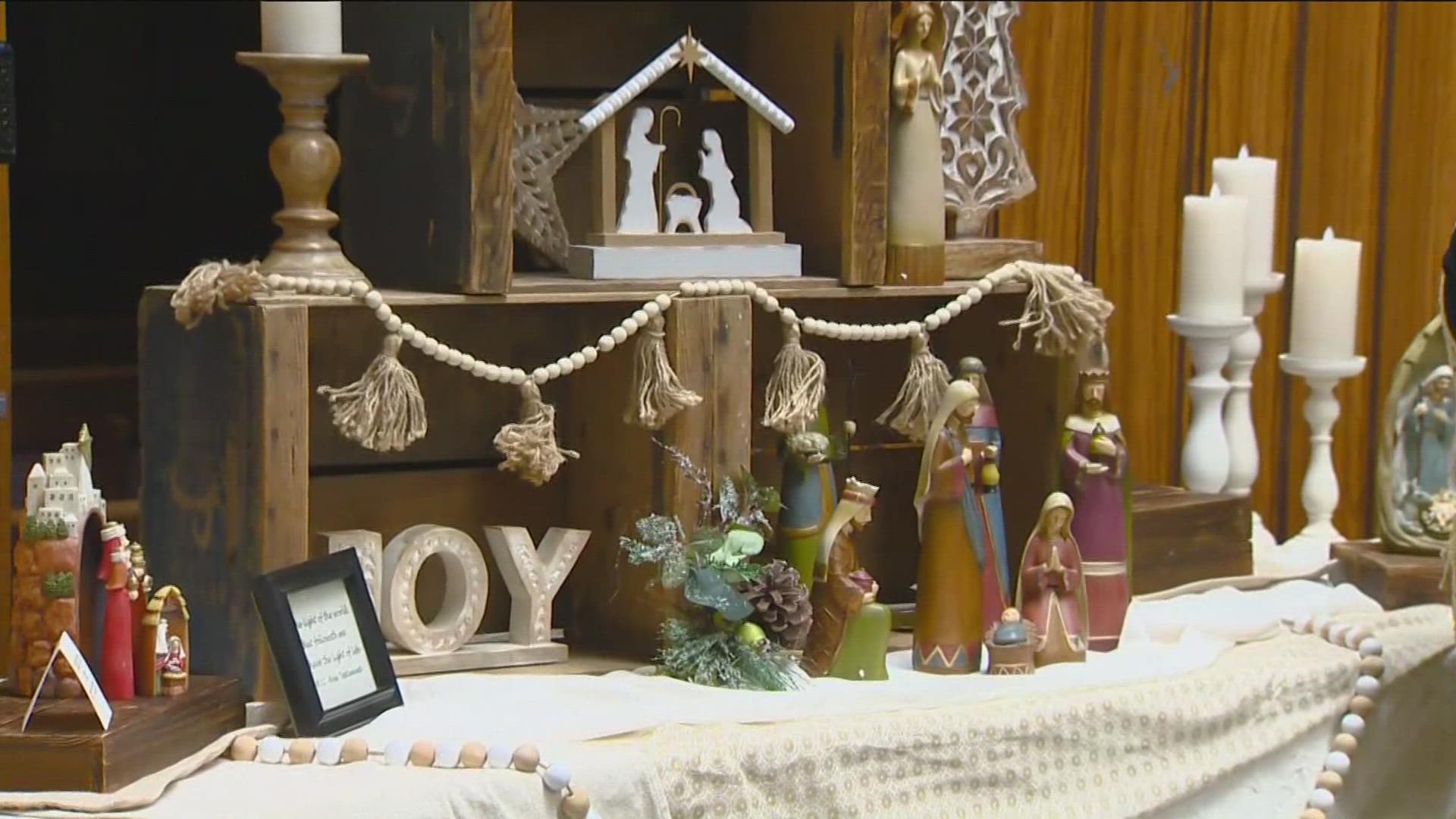 Nativity scenes from all over the world are at the Church of Jesus Christ of Latter-day Saints at 2650 S. Five Mile Rd. Open Nov. 18 and 19, noon to 8 p.m.