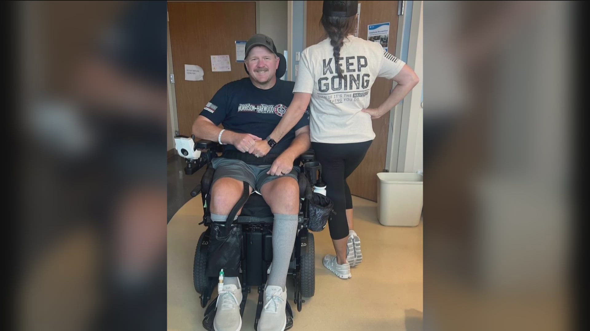 Engineer Dave Tysdal is progressing to outpatient care, according to the Coeur d'Alene Fire Department.