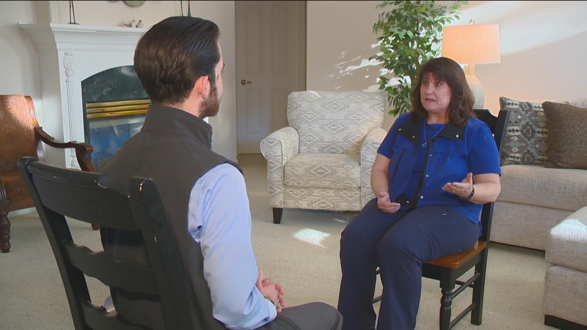 KTVB's Jude Binkley sat down with Tracy Hagadorn, the first wife of Lloyd Barrus, ahead of Friday night's Dateline episode 'On a Dark, Deserted Highway.'