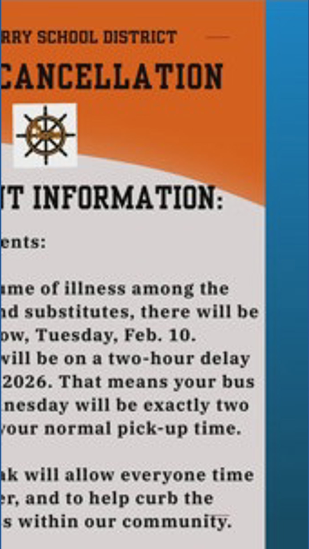 Glenns Ferry School District cancels school Tuesday due to 'high volume ...