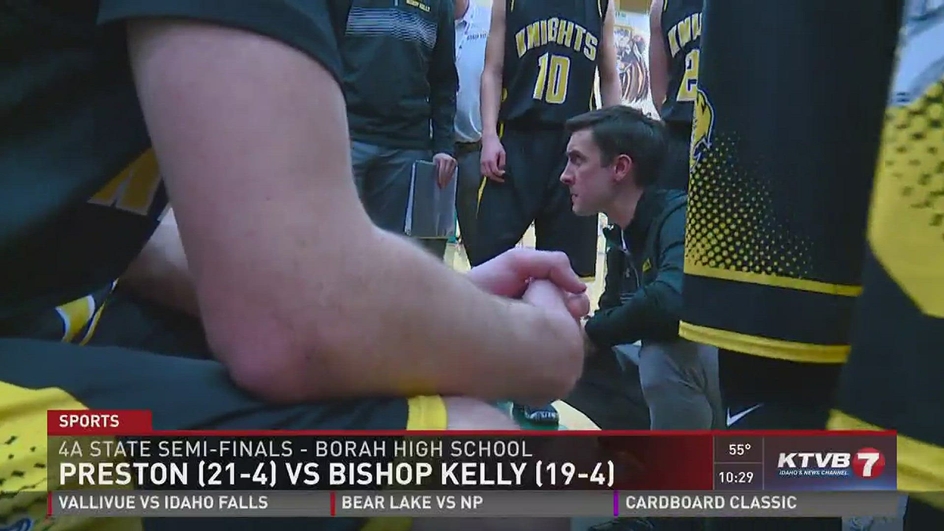 Bishop Kelly vs. Preston boys 4A state basketball semi-finals 3/3/2017