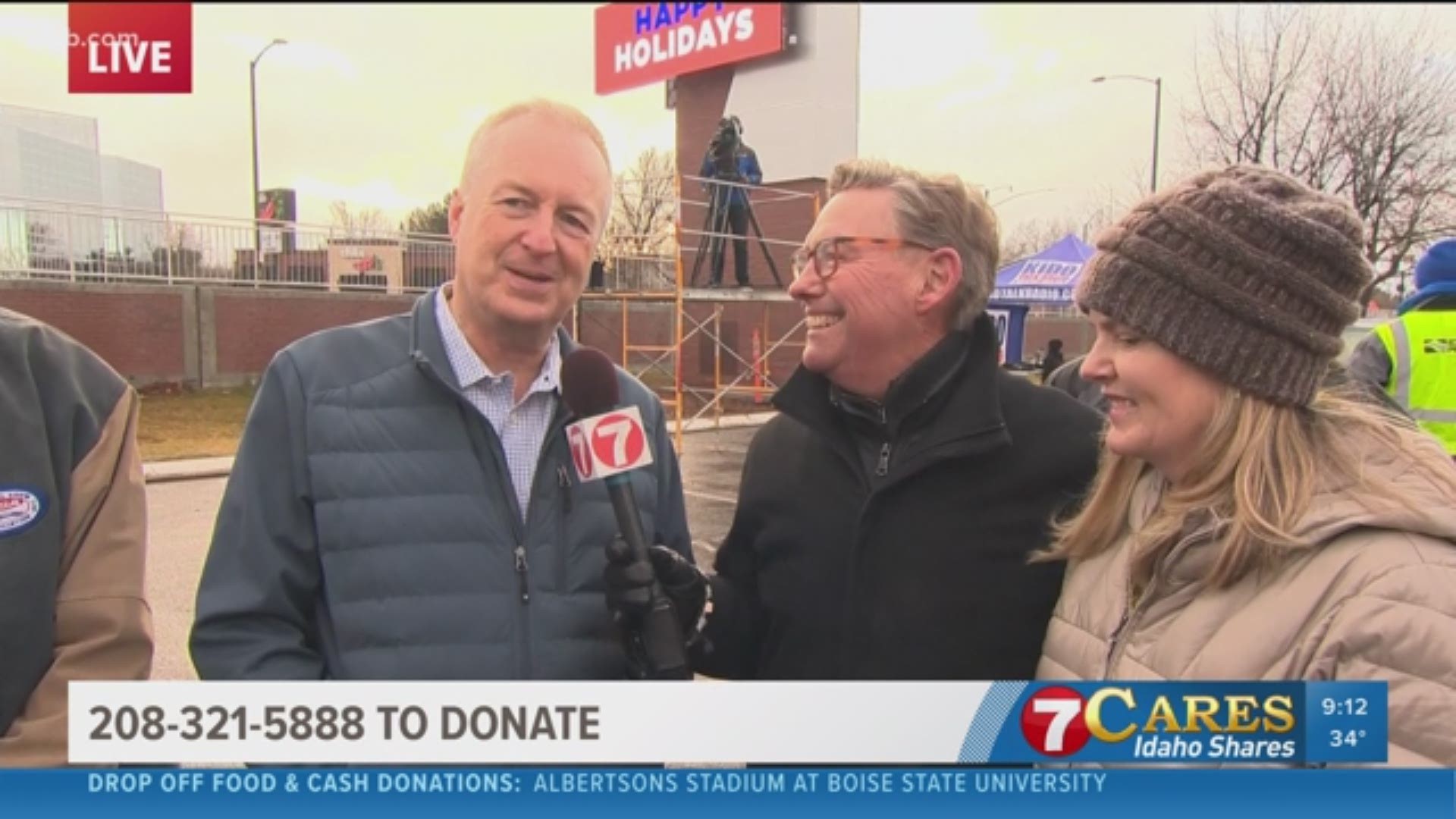 Armstrong started what is now a region-wide annual day of giving back in 2008, in the KTVB parking lot. He and his family continue to give their support.