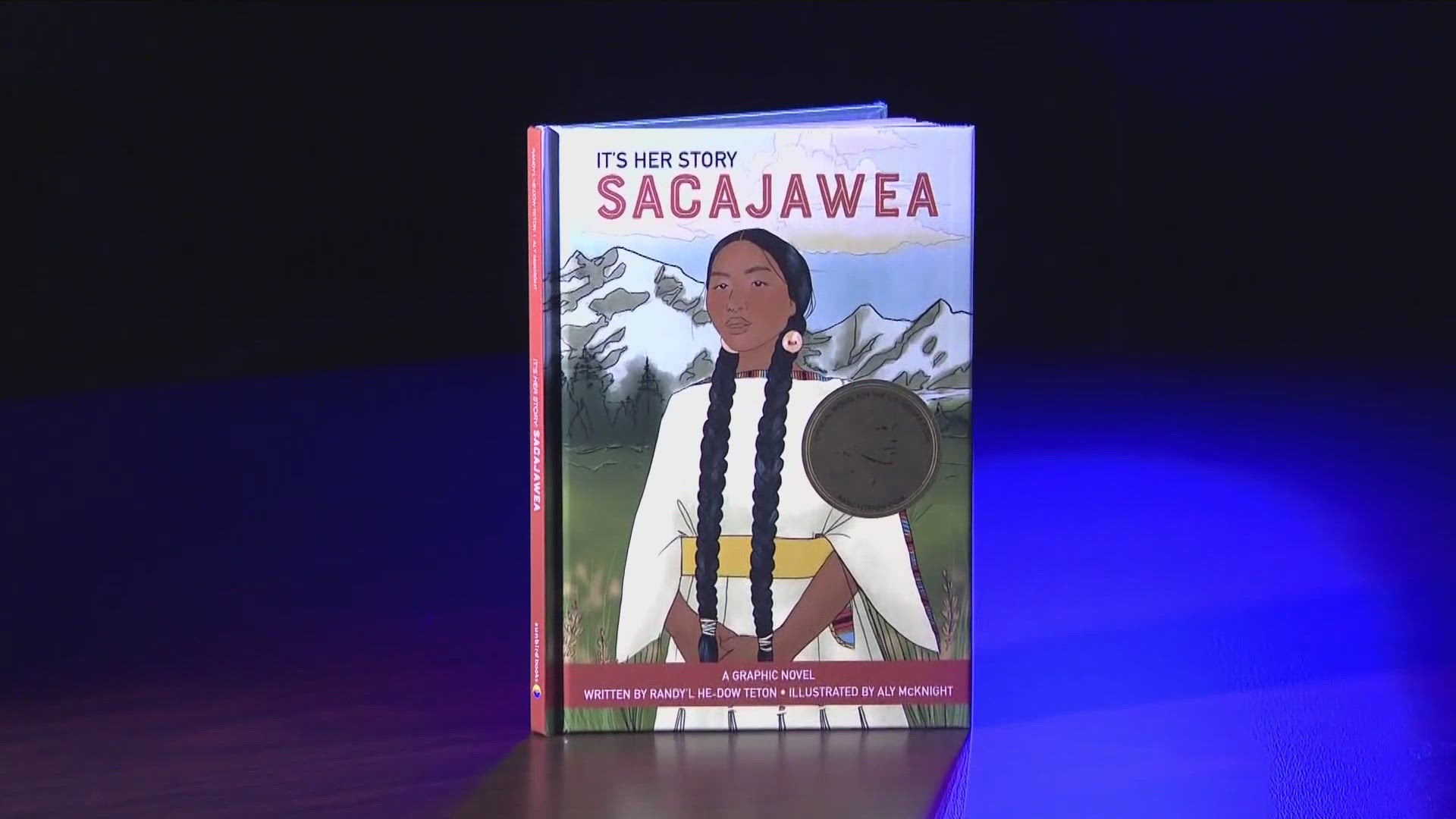 Randy'L He-dow Teton's likeness was used to depict Sacajawea on the 2000s coin. She continues to honor the historic figure with a children's book. 