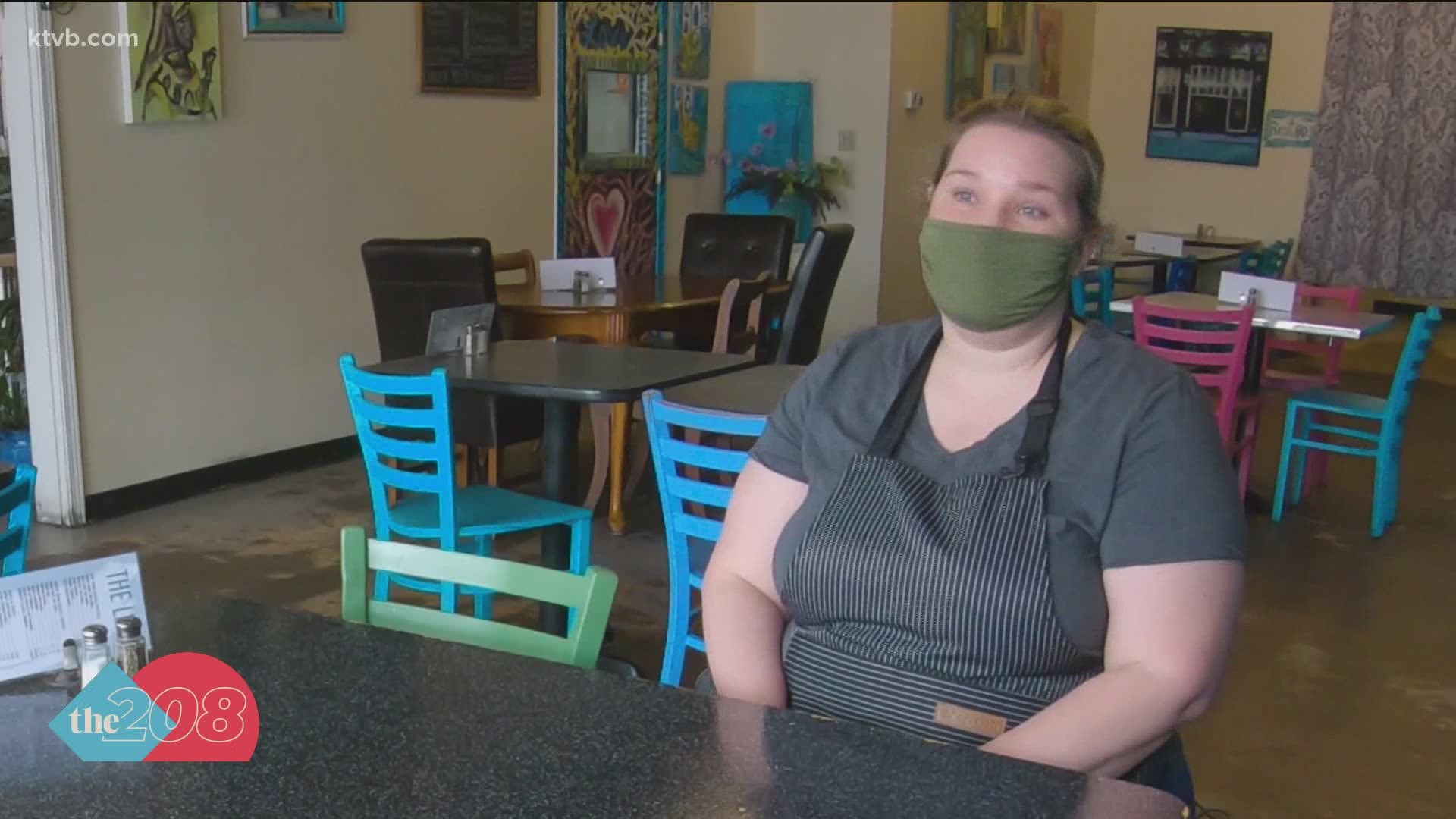 Sofia's Greek Bistro in Garden City still requires its customers to wear a mask. One recent customer got very upset over the requirement.