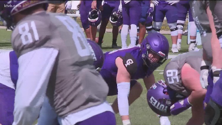 College of Idaho football spring game highlights