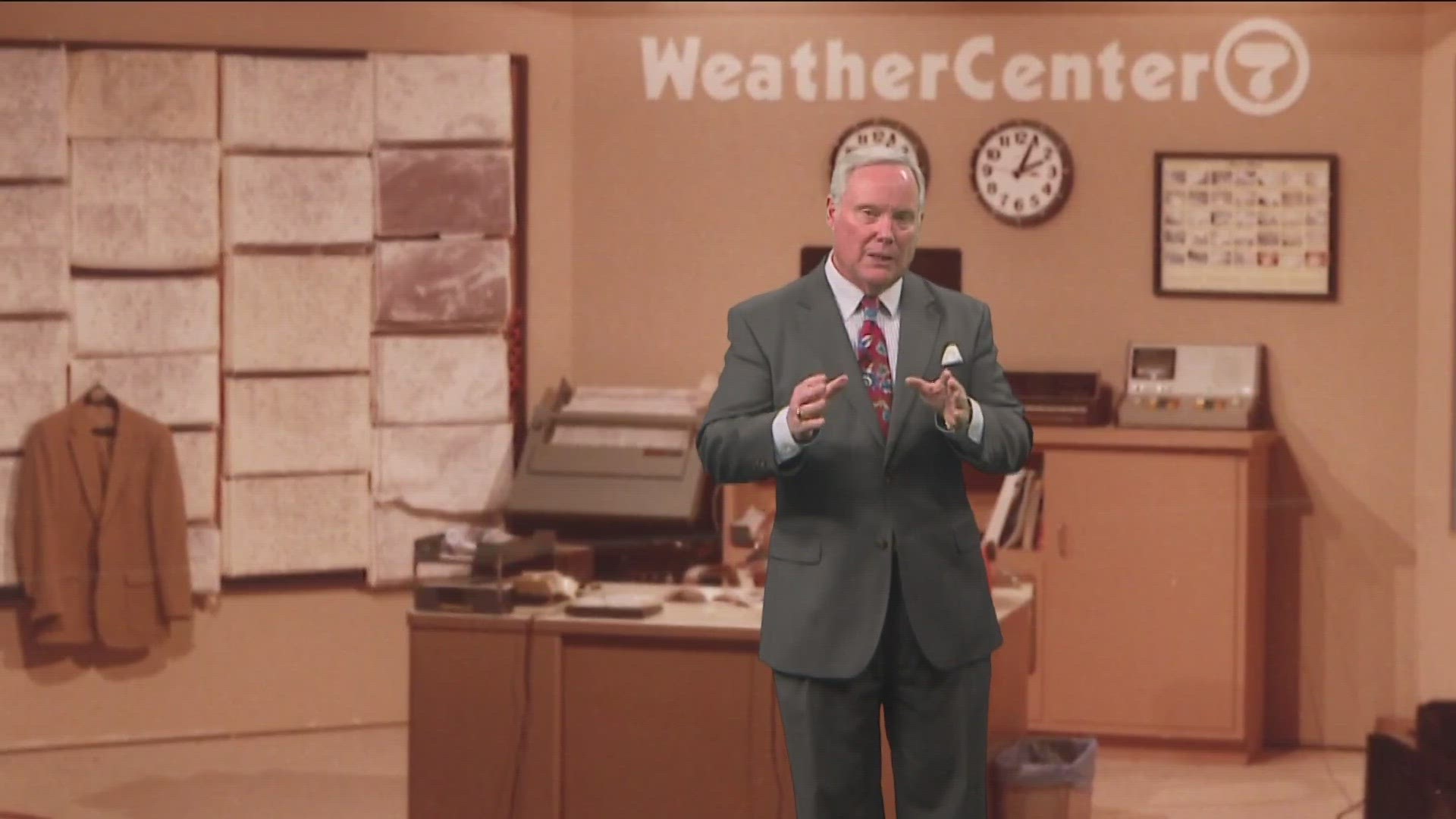 KTVB's Chief Meteorologist shows us weather forecasting from the KTVB studio 40 years ago, when he started working with News Channel 7 in January of 1983.