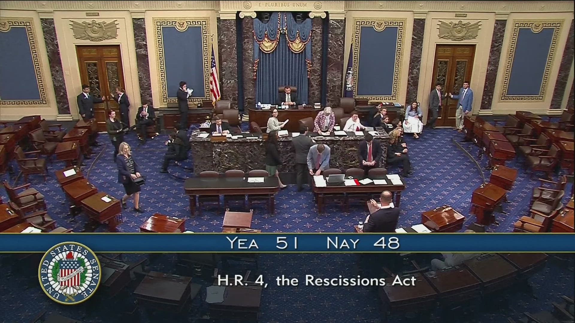 Senate passes $9 B in spending cuts to public broadcasting, foreign aid ...