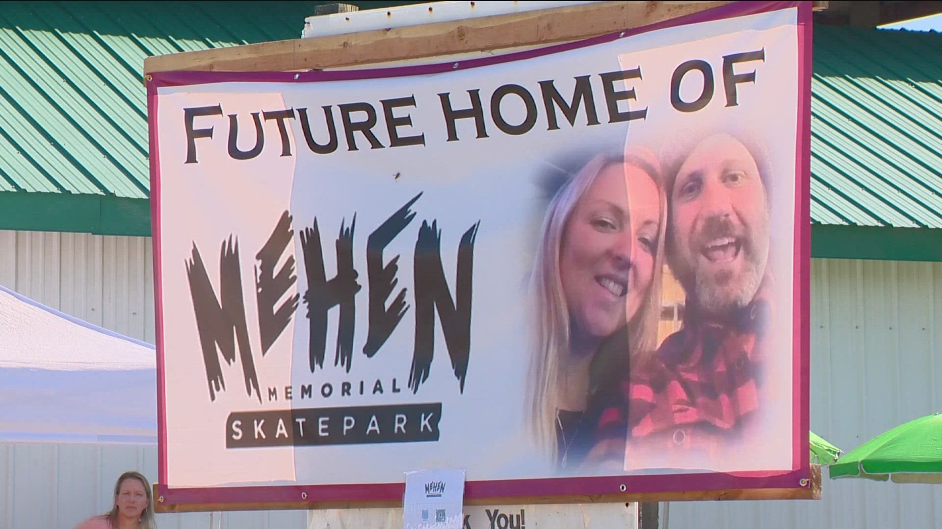 Almost one year after the deaths of Rory and Sara Mehen, community members are honoring the couple by making their dream of a skatepark a reality.
