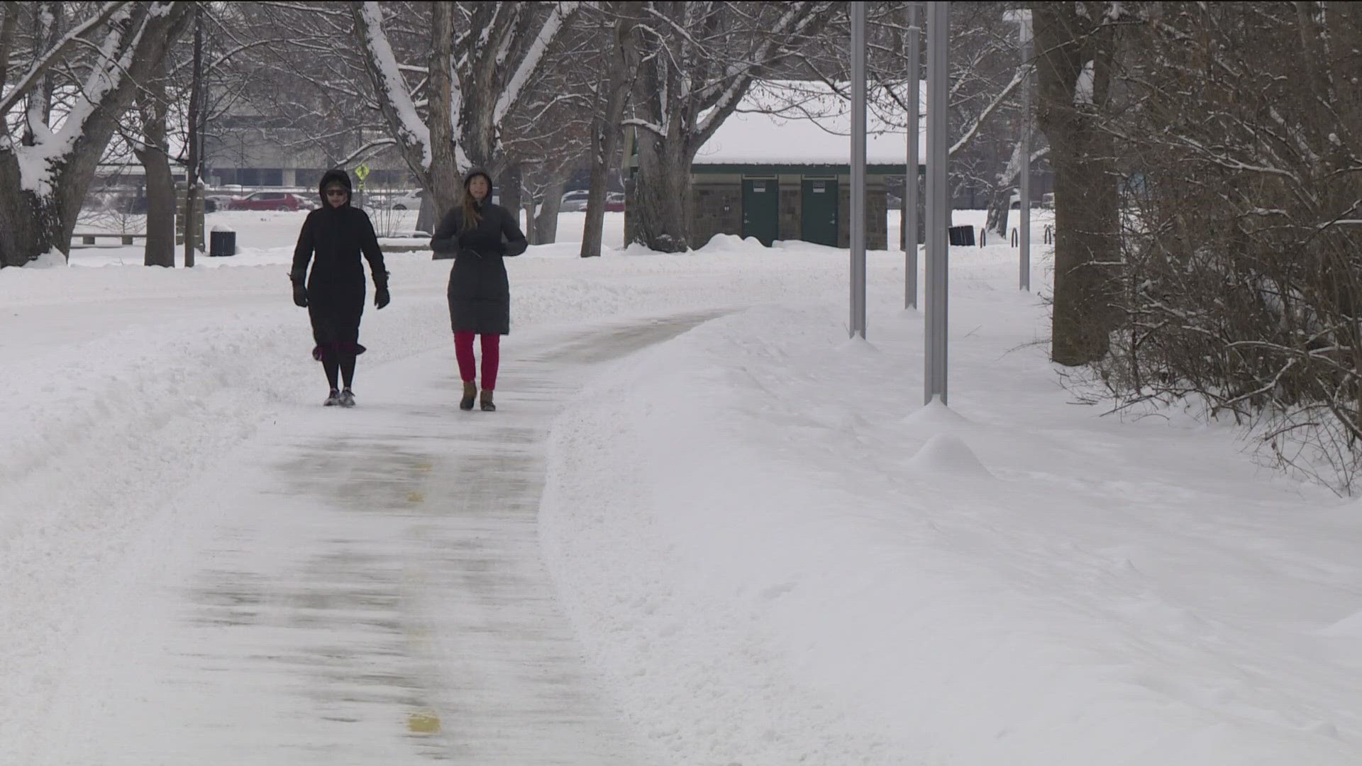 Boise Parks and Recreation executes snow removal along the city's 25 miles of Greenbelt, as well as 90+ park sites and other facilities.