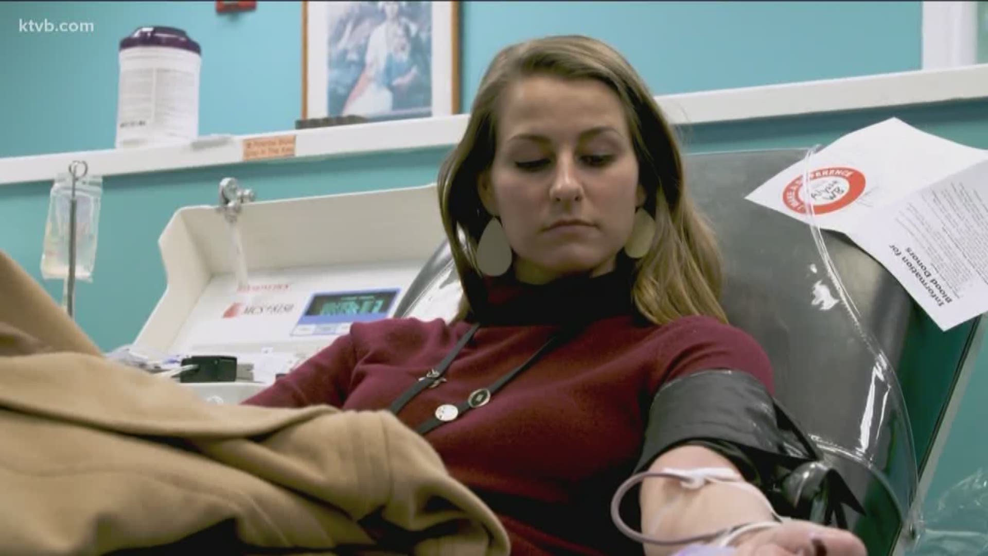 The American Red Cross is asking for blood donations at a critical time.