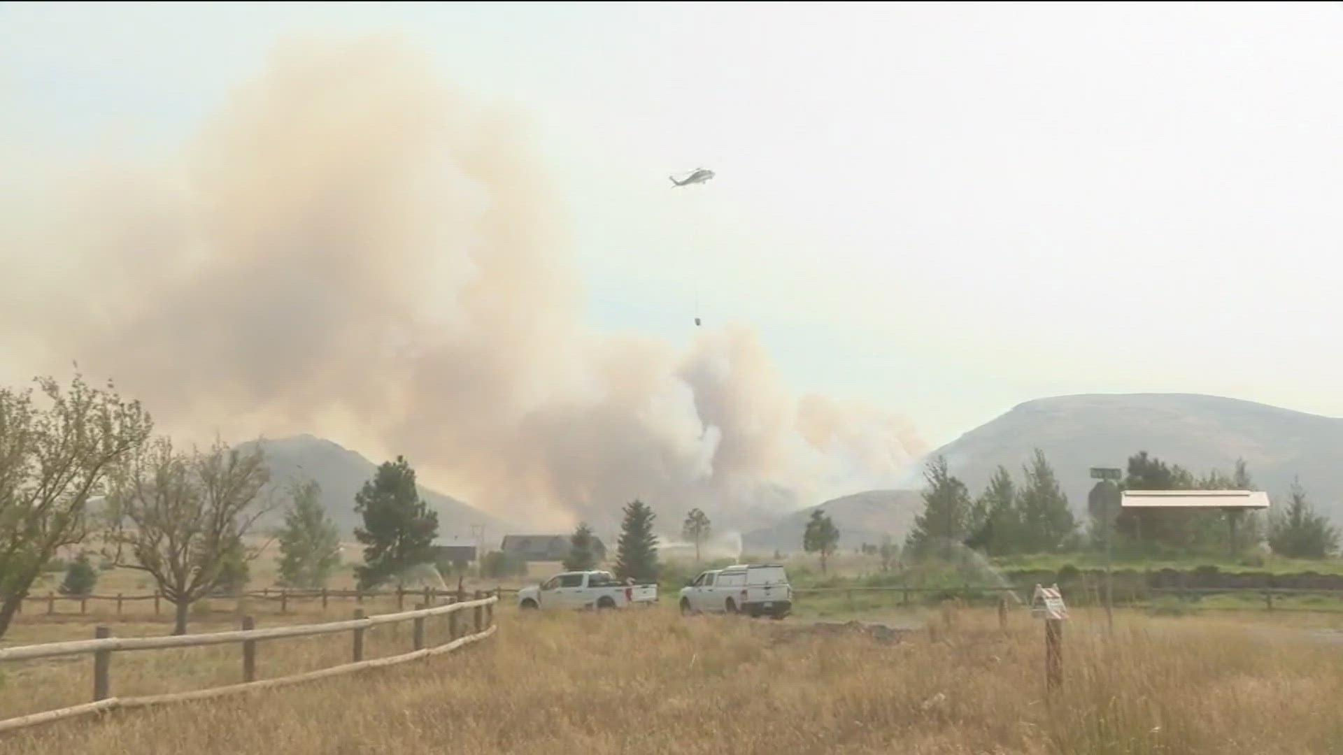 The Glendale Fire is located five miles southwest of Bellevue, Idaho. It has burned more than 7,200 acres as of Tuesday, Sept. 3.
