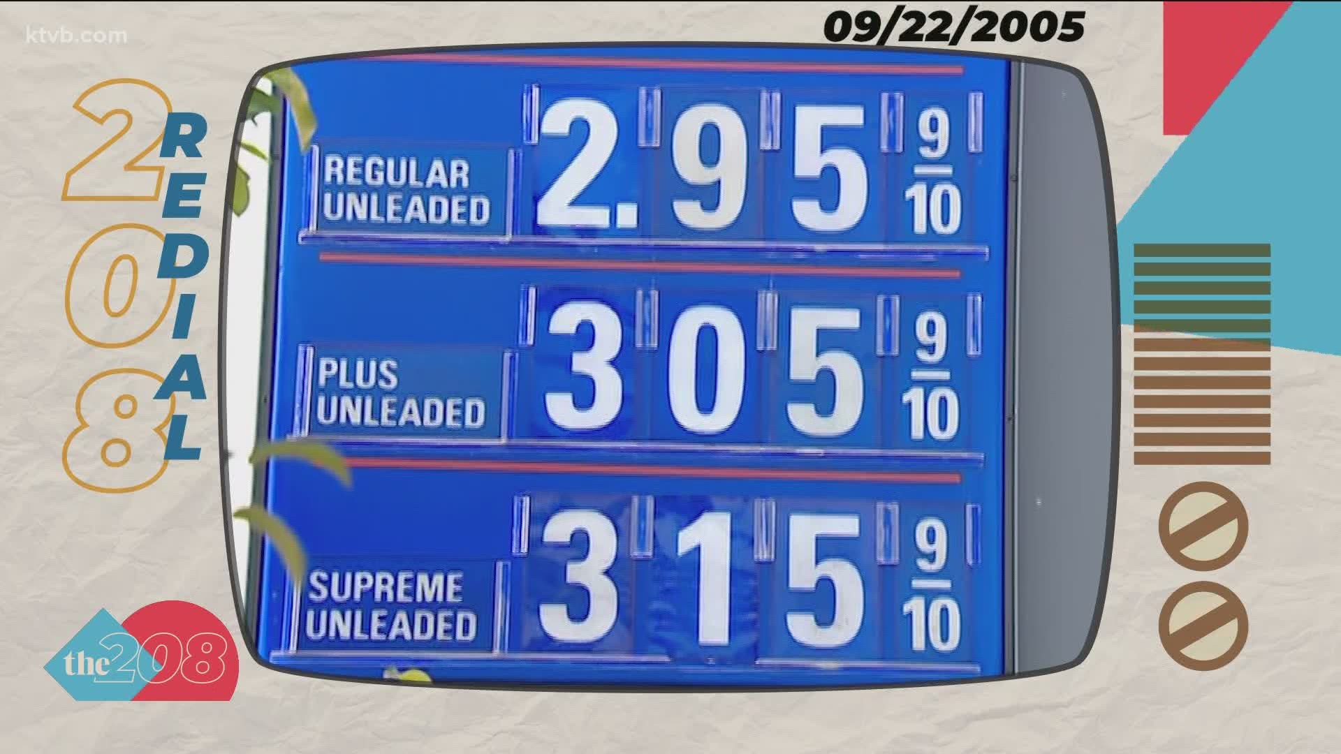 On Sept. 22, 2005, KTVB's Adam Atchison told the story of how the loss of old and gas production in the gulf caused higher prices at the pump in Idaho.