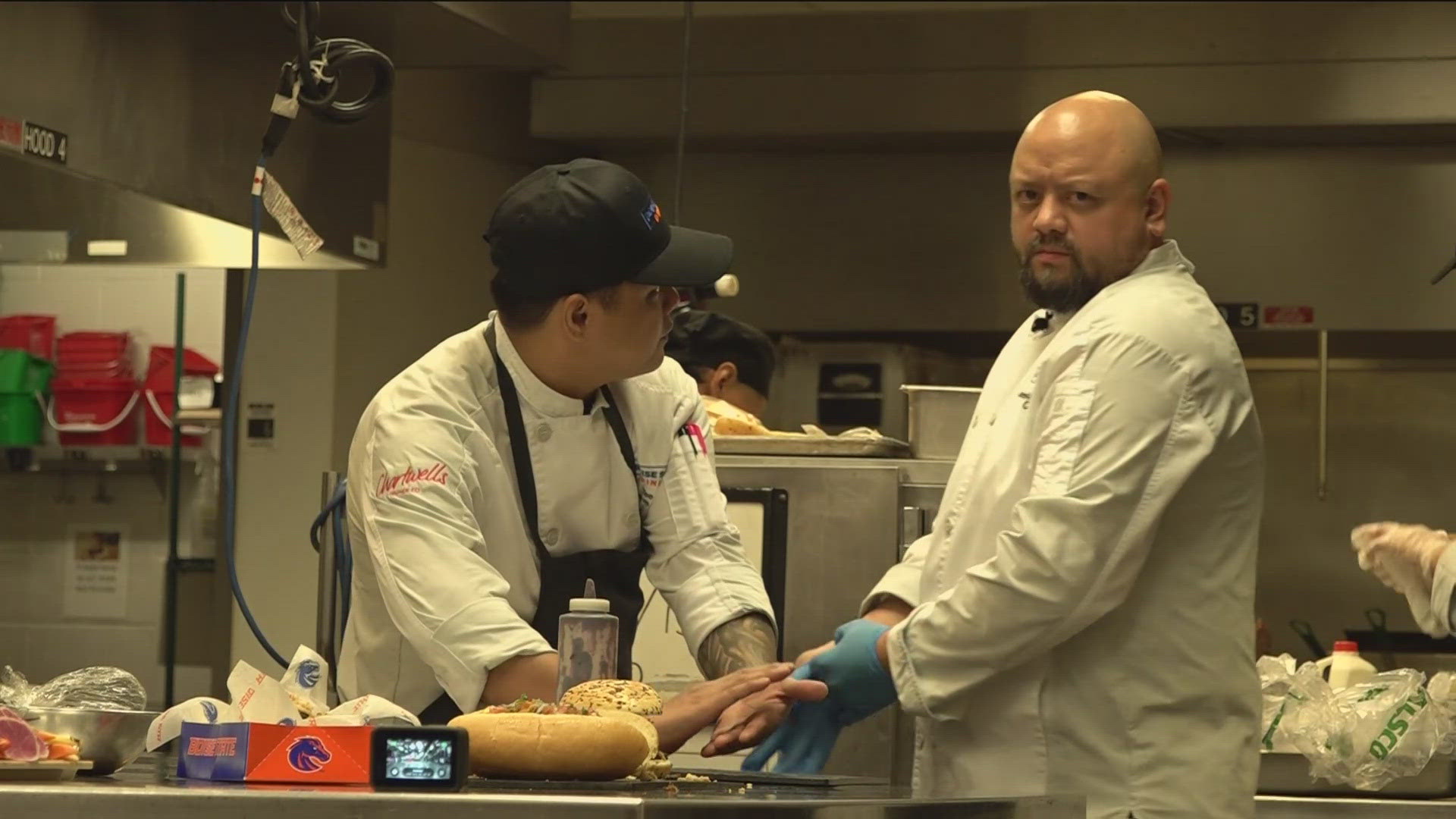 The kitchen feeds tens of thousands of people at the concession stands and in stadium suites.