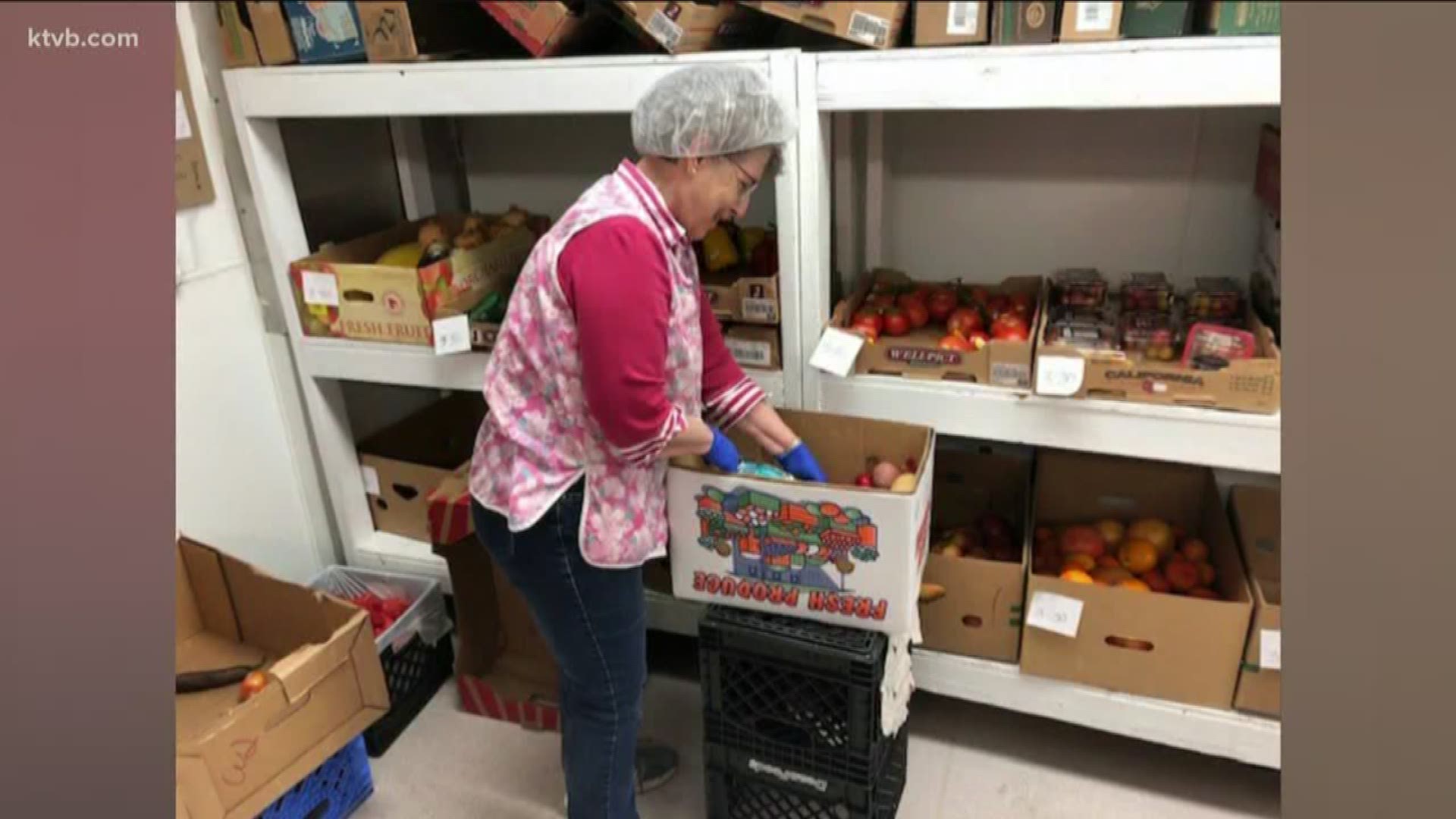 Of the people served last week, 62 were turning to the foodbank for the very first time.