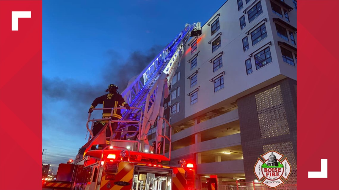 Crews respond to structure fire in downtown Boise - Vimarsana News