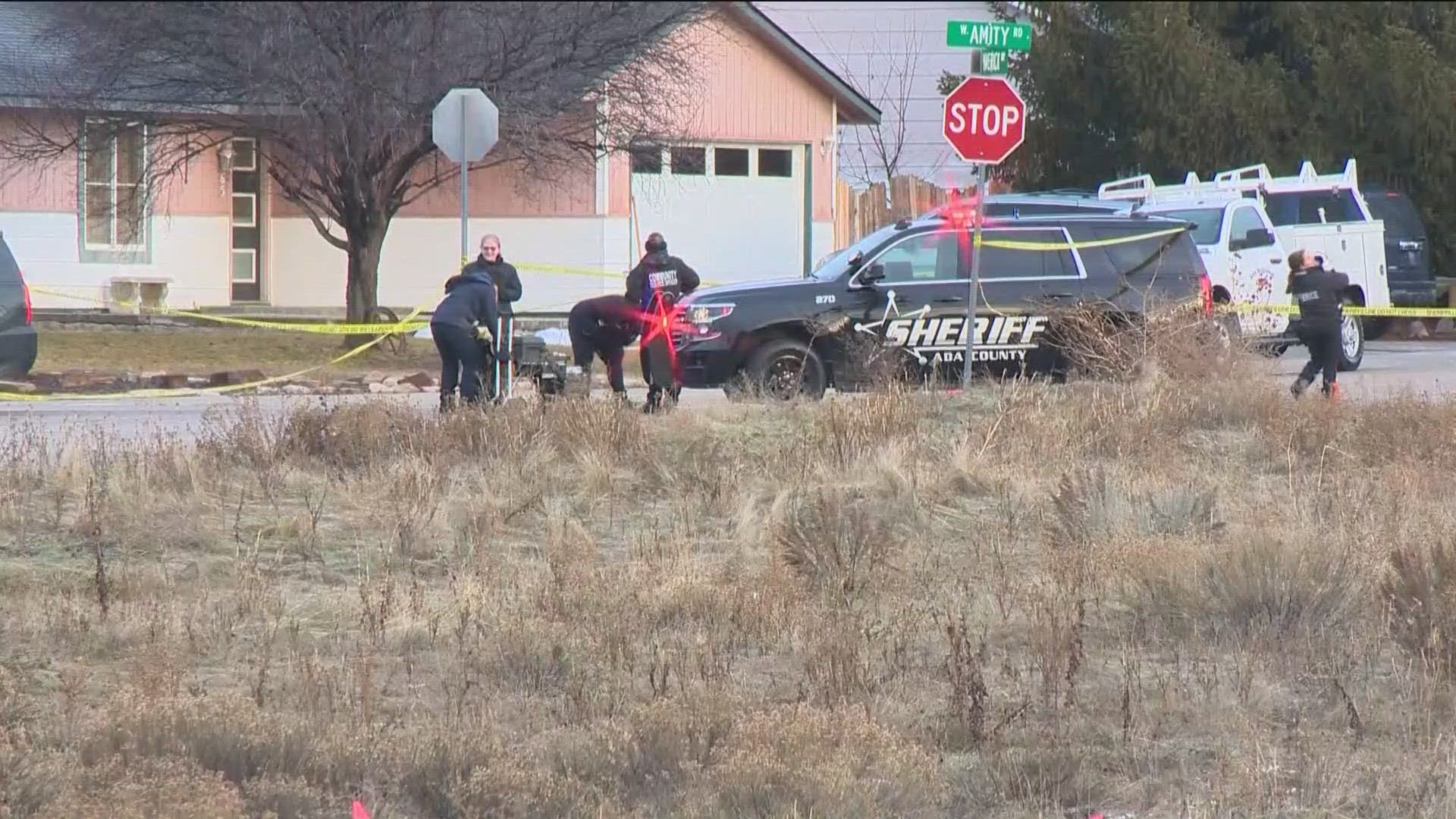 A 37-year-old suspect is dead following a shooting involving law enforcement Wednesday morning near Cole Road and Amity Road, the Ada County Sheriff's Office said.