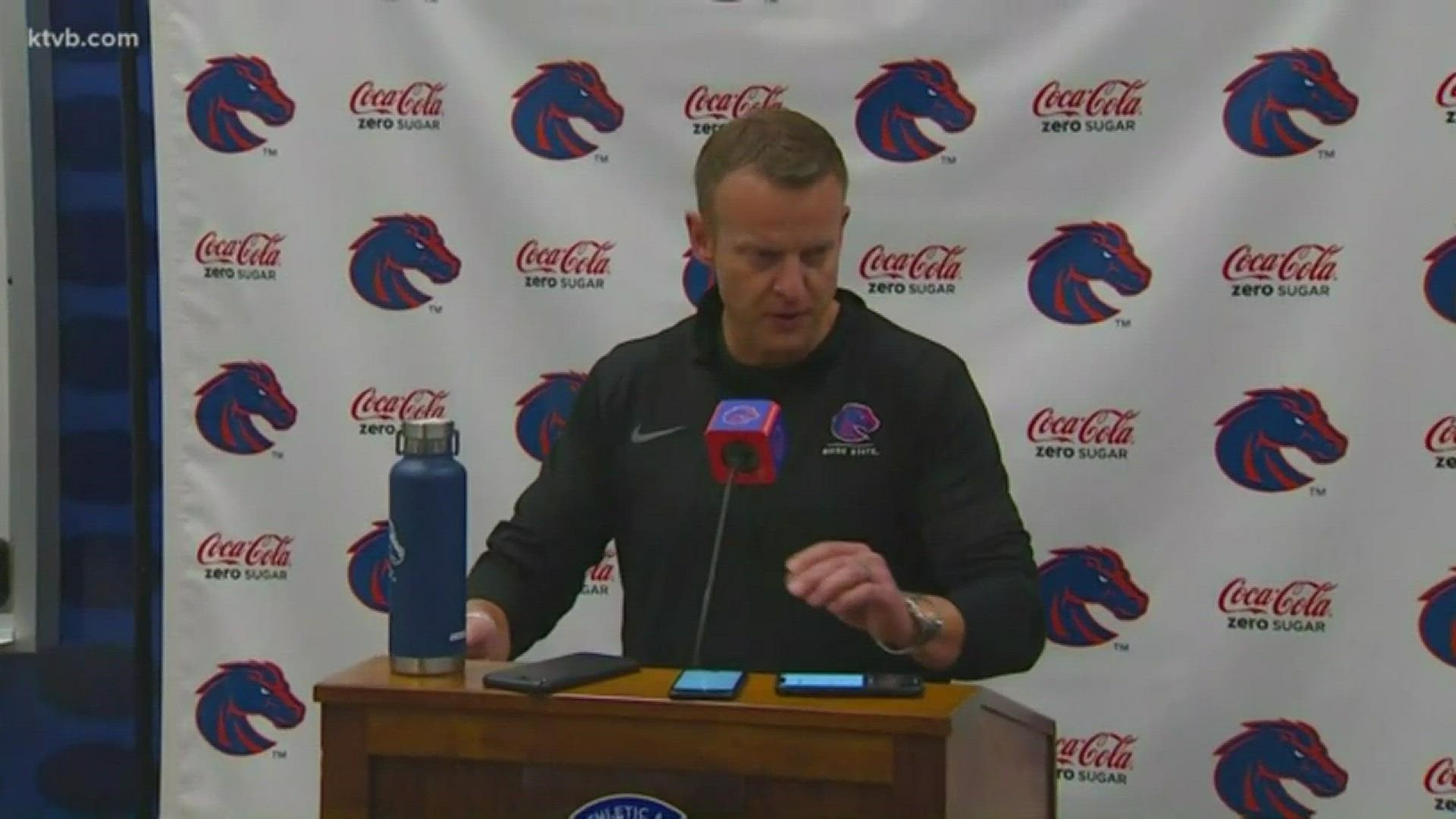 Harsin says he is very excited about the 20 new signees that are coming to Boise State.