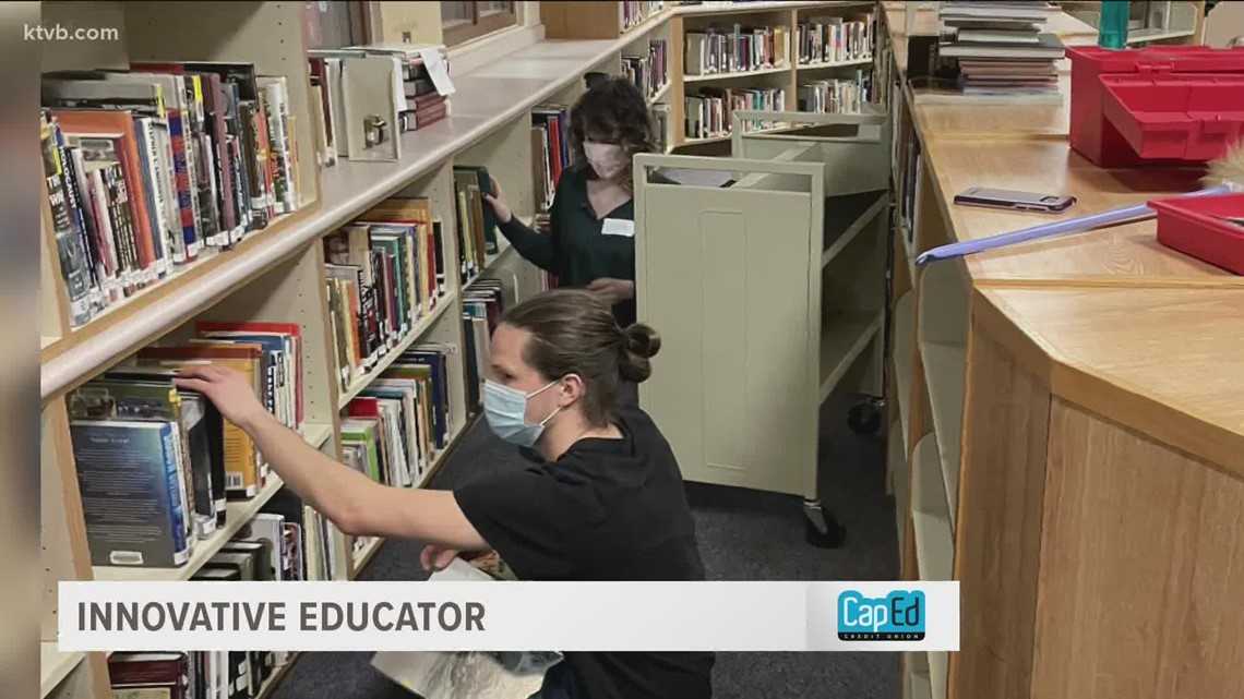 Innovative Educator: A comfortable library is just the first chapter of inspiring a love of reading at Caldwell High School