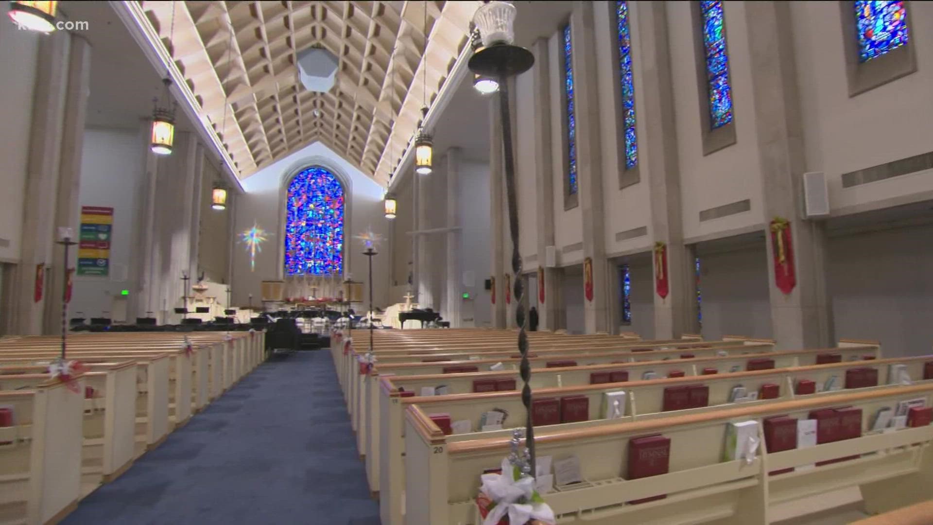 Until today, the Cathedral of the Rockies sat empty for Easter services while celebrating virtually, since 2019.