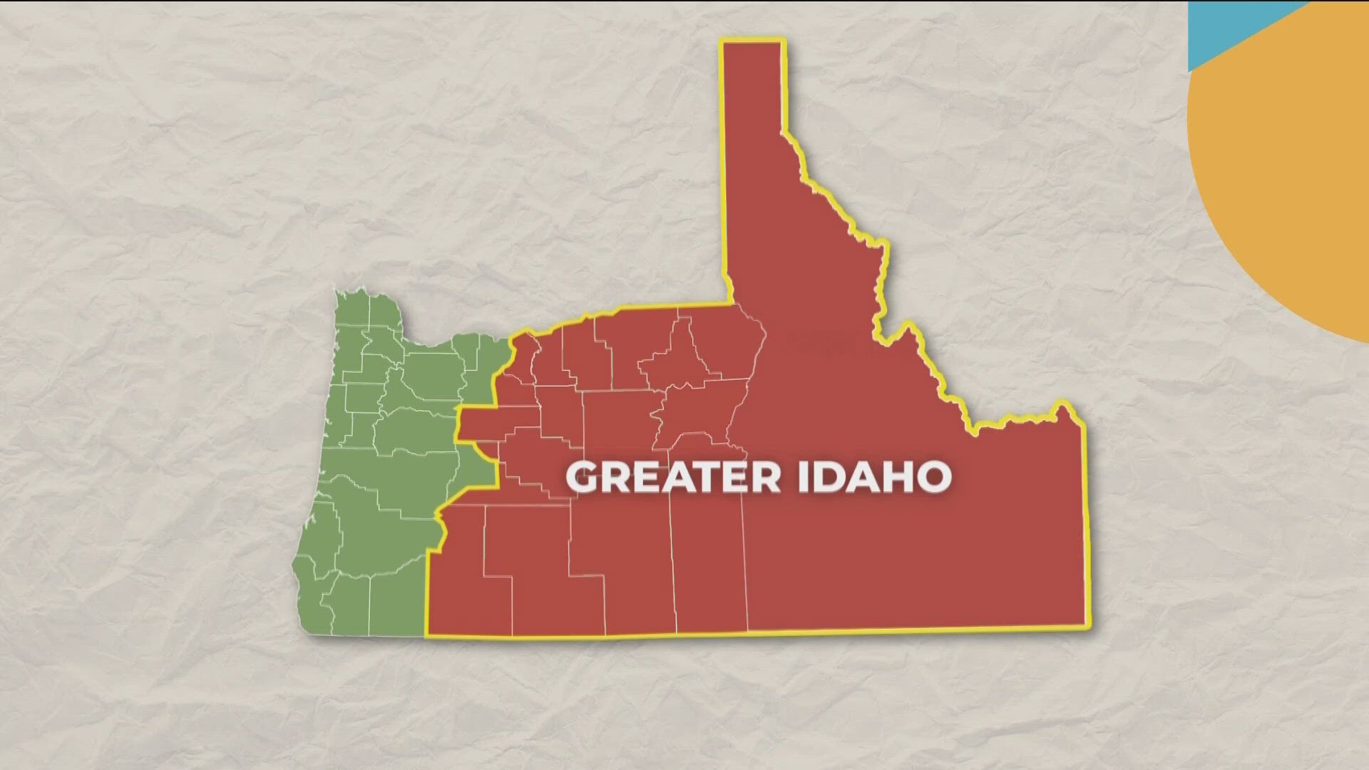 Voters in Crook County approved a measure to support moving the Oregon-Idaho border to incorporate parts of eastern Oregon into the Gem State.