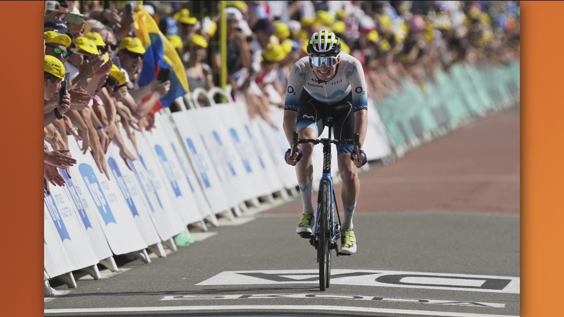 Jorgensen finished third in the 12th stage of the 2023 Tour de France and is in 42nd place with nine more stages to go.