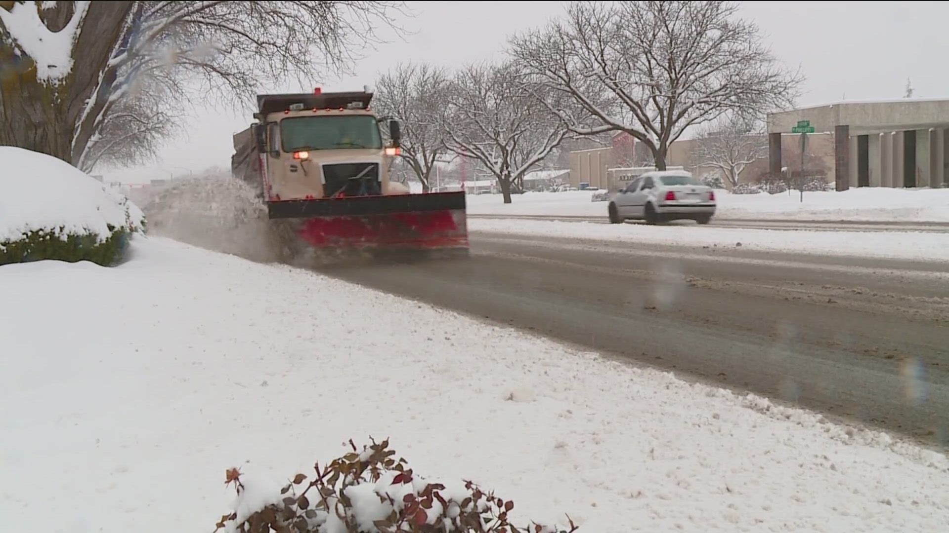 The Ada County Highway District has three priority levels to determine how they focus on plowing the 5,300 lane miles they manage.