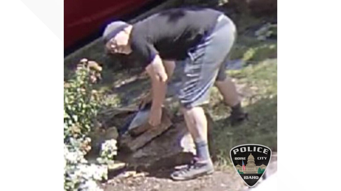 Stealing Rocks Police searching for man suspected of stealing large landscaping rocks ...