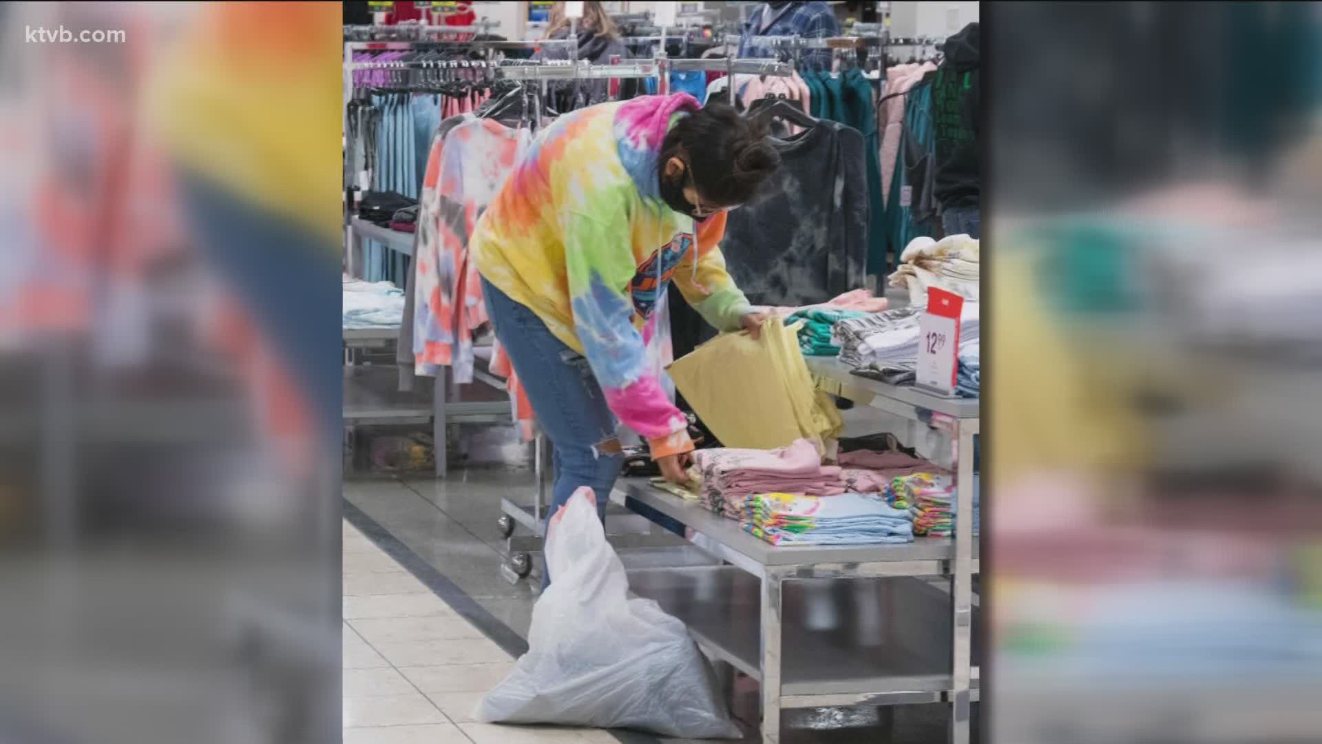 The Assistance League of Boise works with school districts to identify students in need of clothing. More than $140,000 was spent on clothing this year.