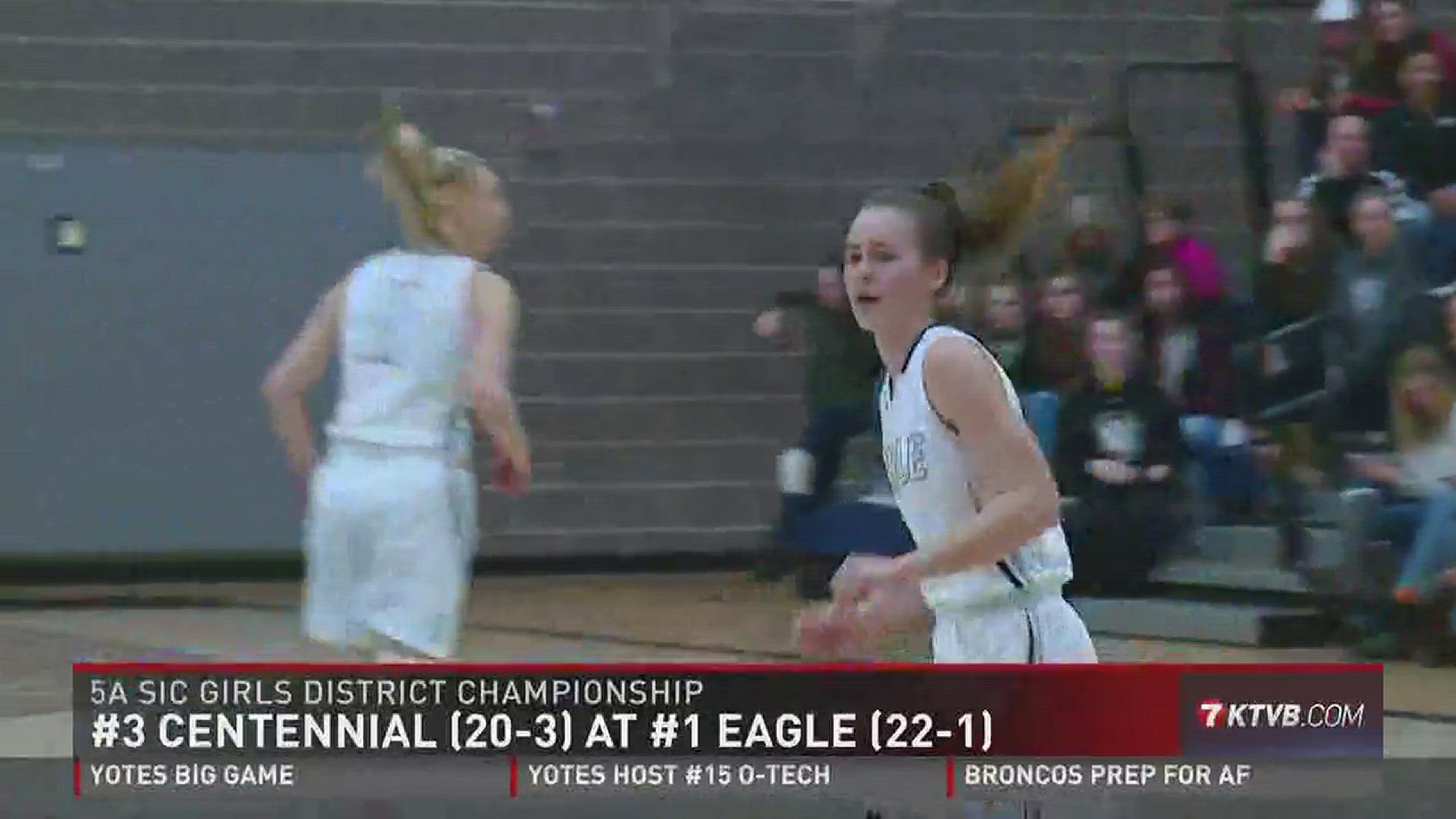 Eagle vs. Centennial girls varsity basketball district final 2/10/2017