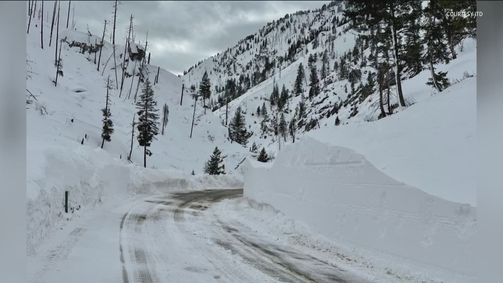 The section of State Highway 21 between Grandjean and Banner Summit reopened around 3:45 p.m. Saturday after 14 avalanches in the region over the weekend.