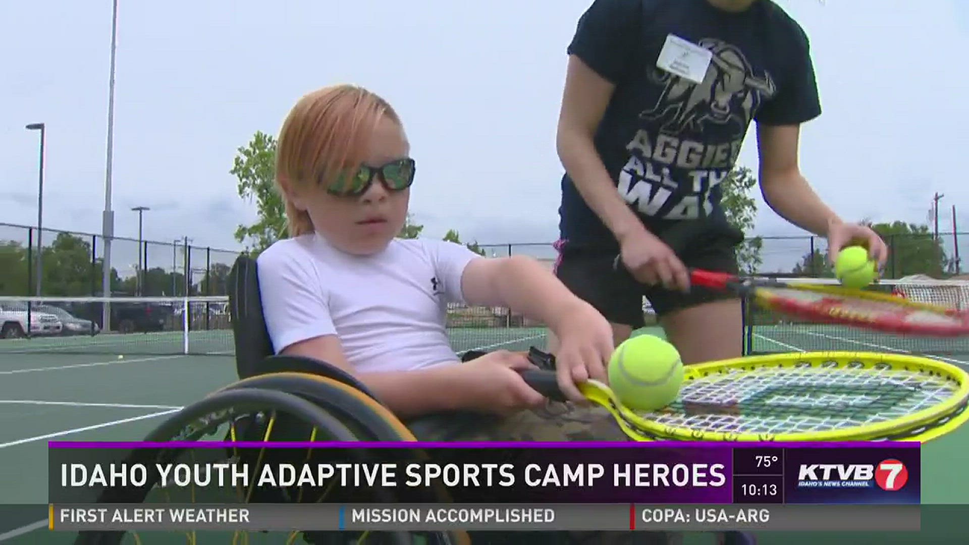 Idaho Youth Adaptive Sports Camp heroes.