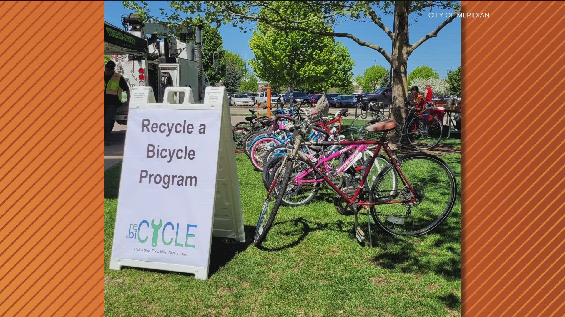 Residents can register for a free refurbished bike through the City of Meridian's Recycle a Bicycle Program until Friday, April 26.