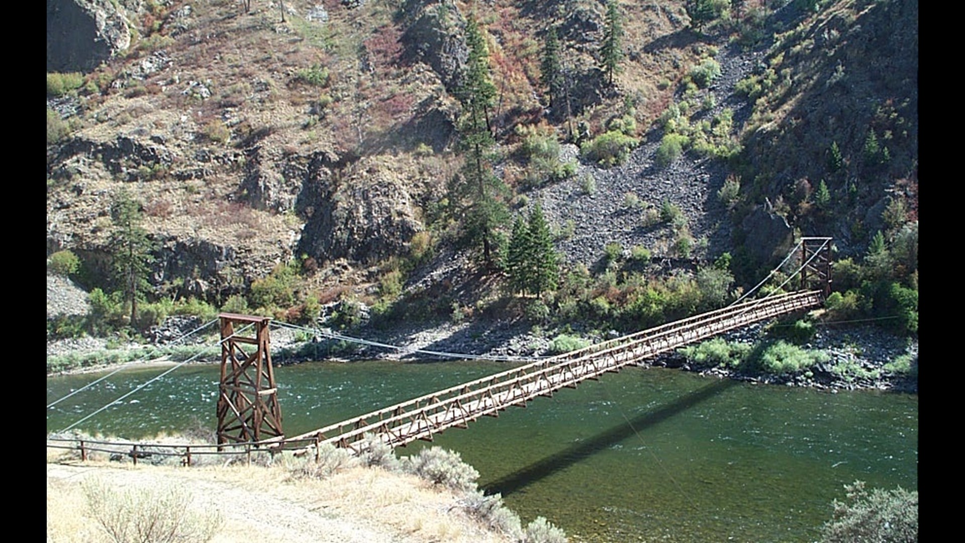 Work starts to replace collapsed suspension bridge over Salmon River ...