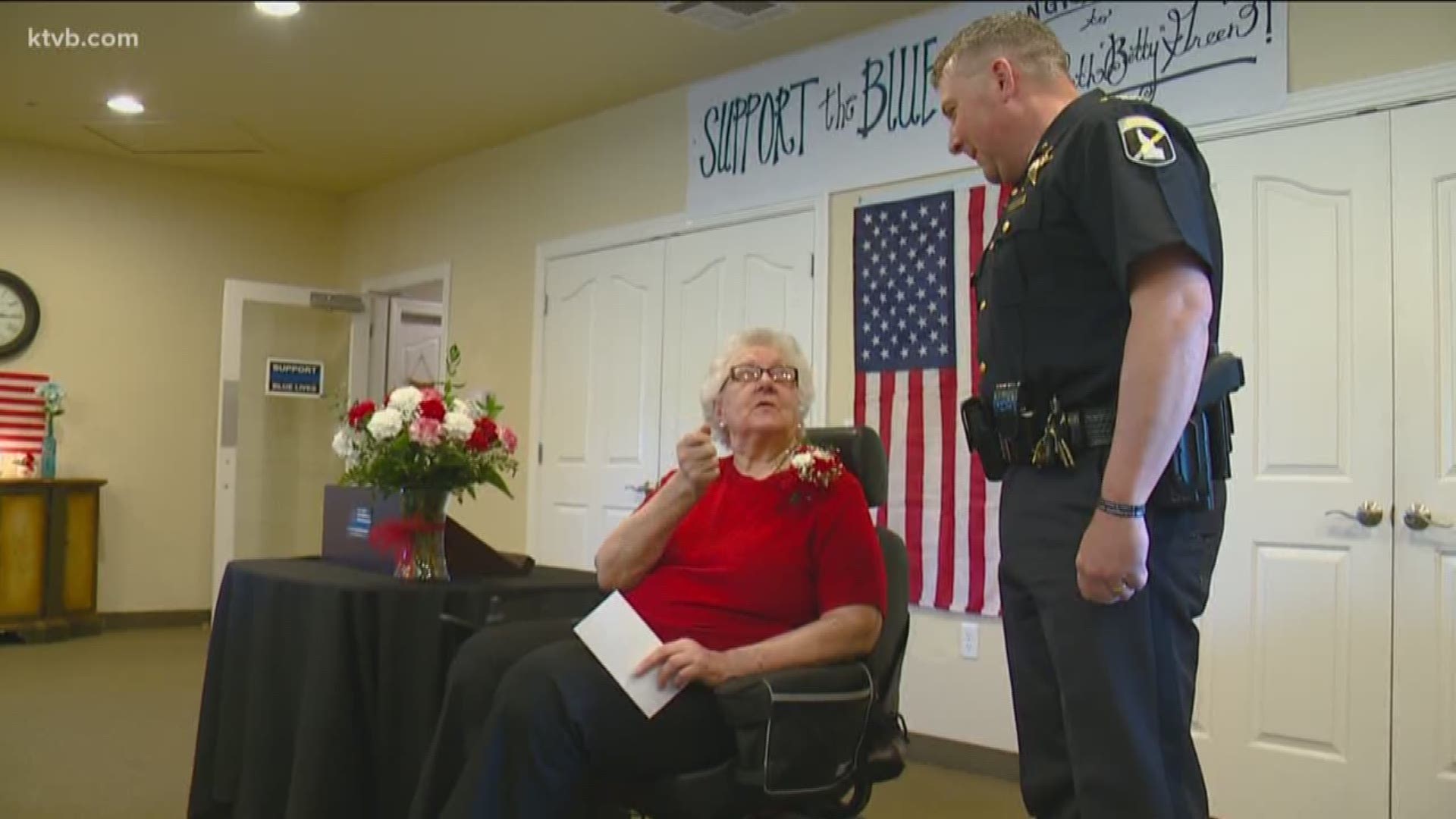 Betty Green worked on the force for 14 years and served as a detective.