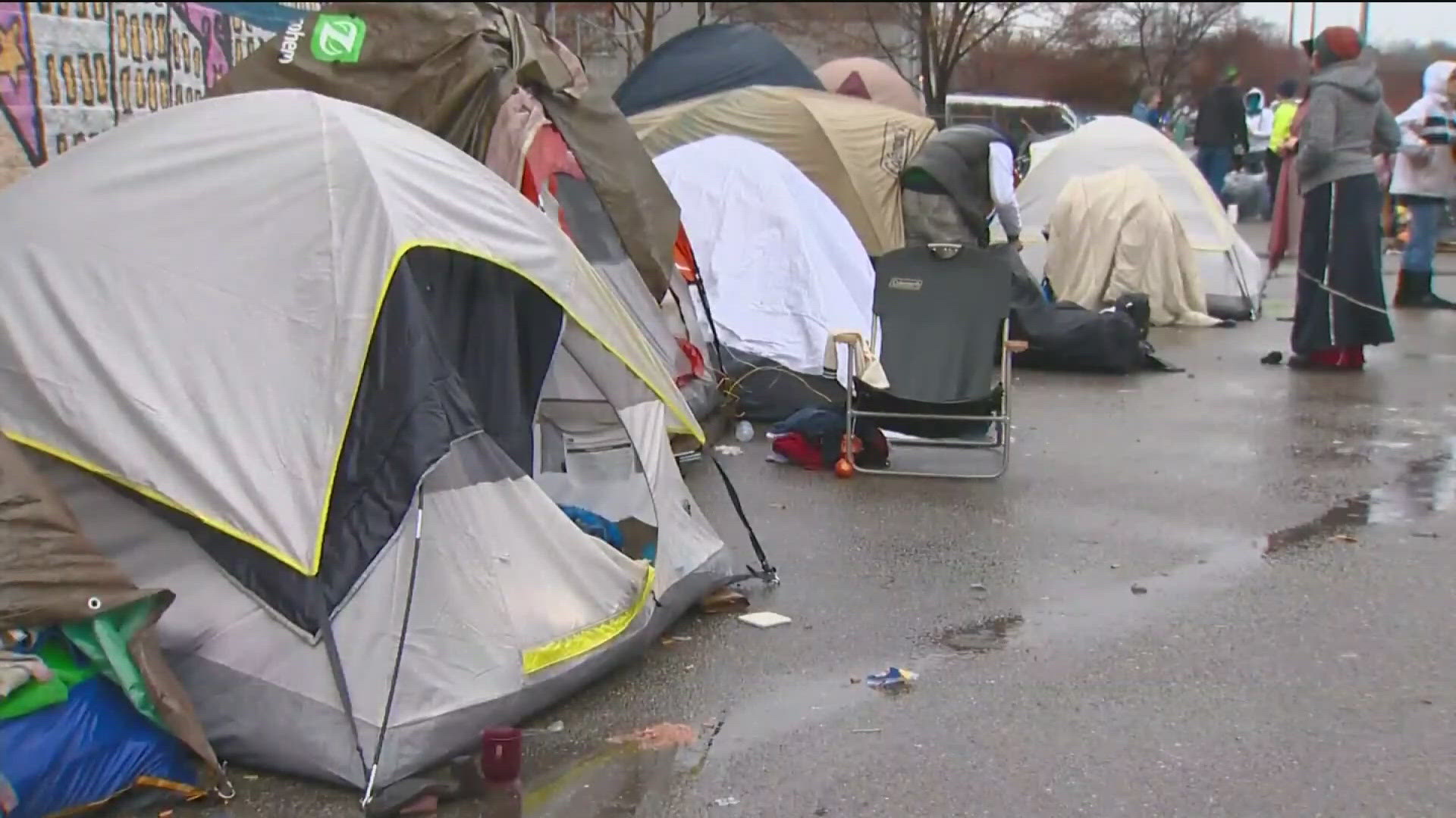 A spokesperson for the organization says that while overall homelessness has decreased, more people are in need of support services this year.