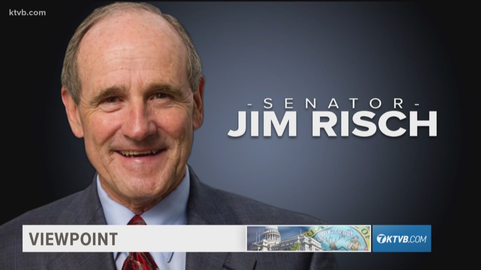 In this week's Viewpoint, Idaho Republican Senator Jim Risch, the new chairman of the Senate Foreign Relations Committee explains his reasoning for voting no on a resolution to block President Trump's national emergency declaration over funding for the border wall with Mexico. Sen. Risch also gives his viewpoint on the investigations swirling around the president, the testimony of the president's former personal lawyer Michael Cohen, plus our relations with North Korea, China, and Russia.
