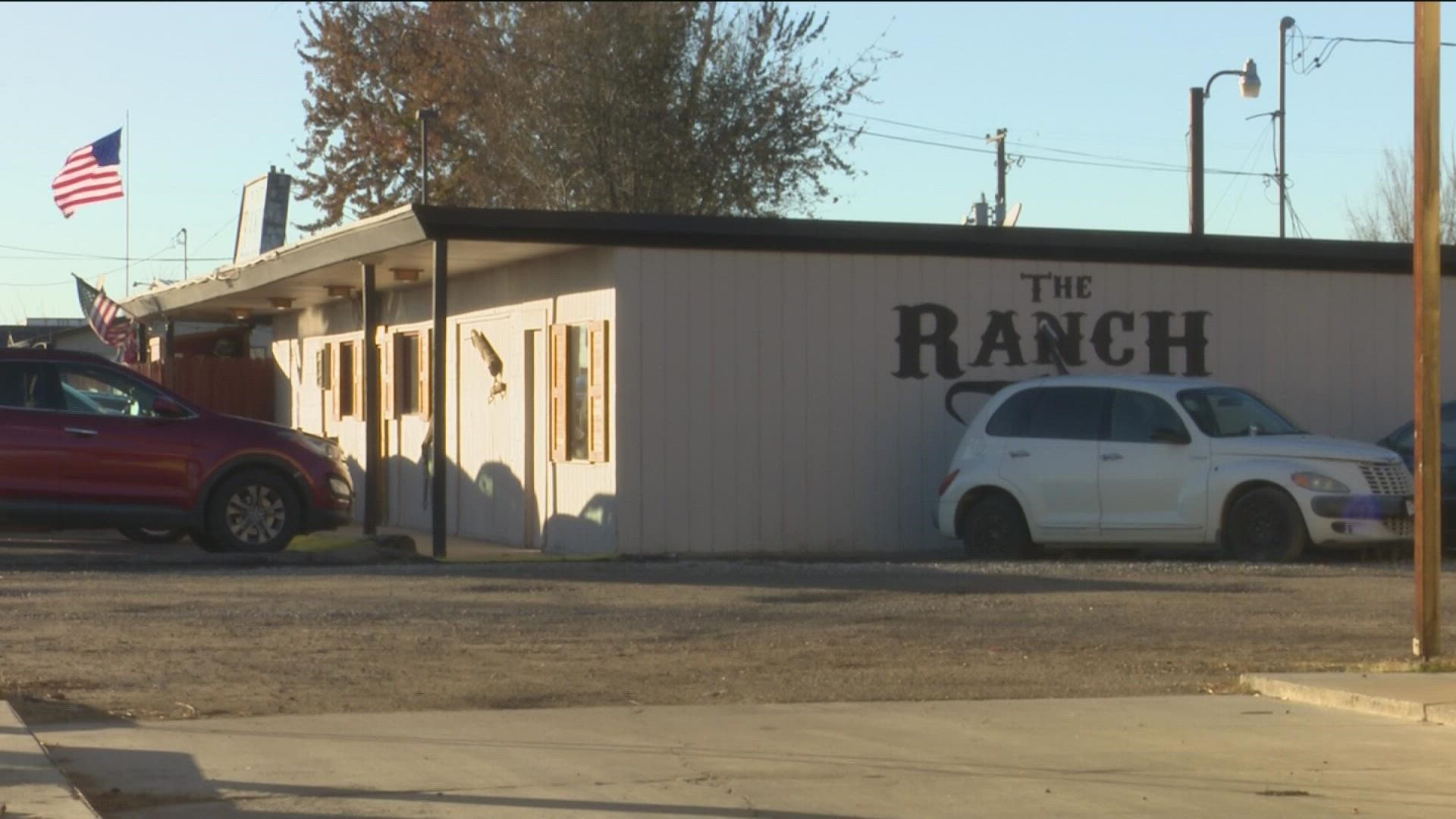 Caldwell Police are searching for a suspect they believe may have shot a gun outside of The Ranch early Saturday morning.