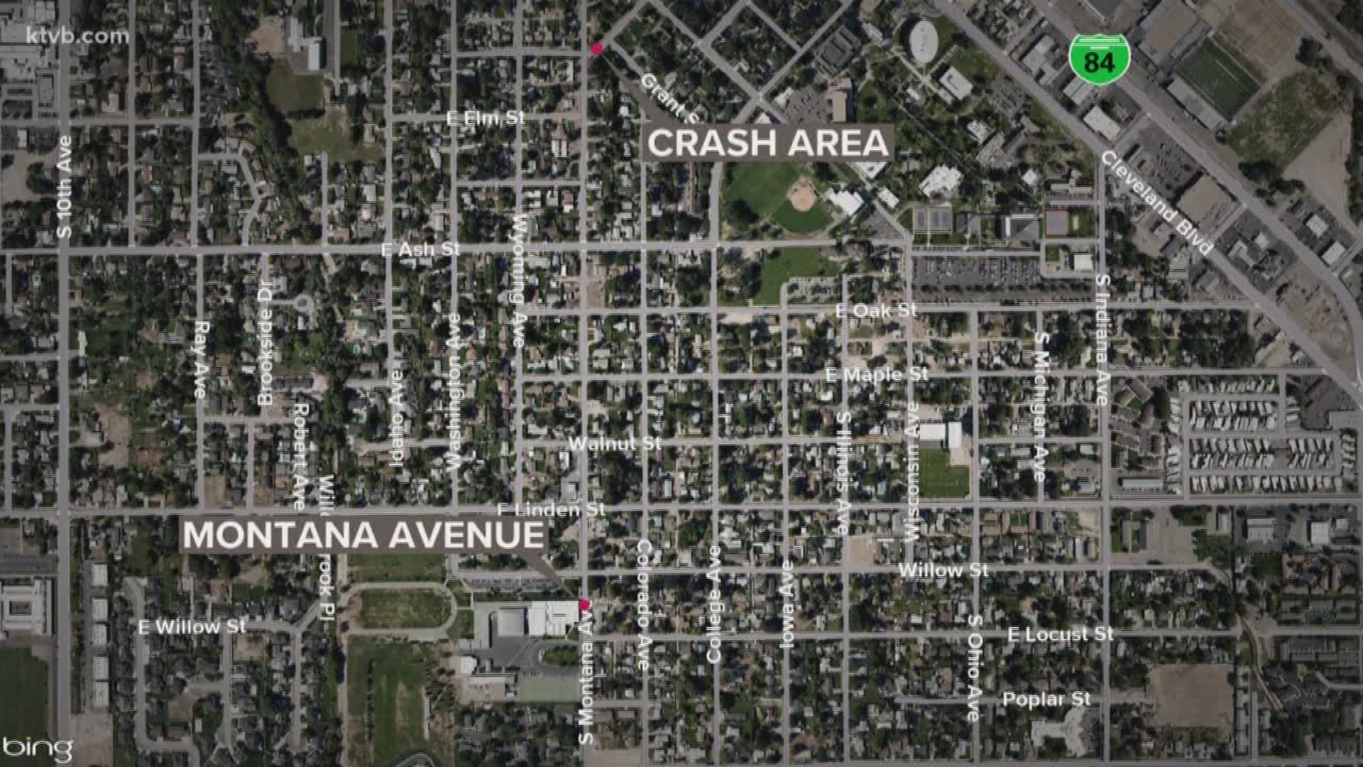 Idaho State Police say the crash happened just after 2 a.m. on Tuesday, July 2, near the intersection of Montana and 18th avenues in Caldwell.