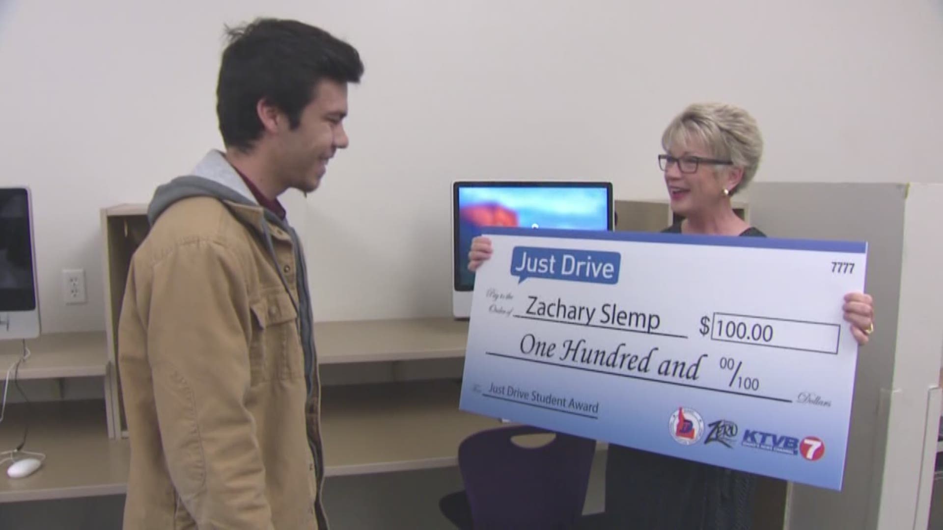 Just drive video contest runner up: Zachary Slemp